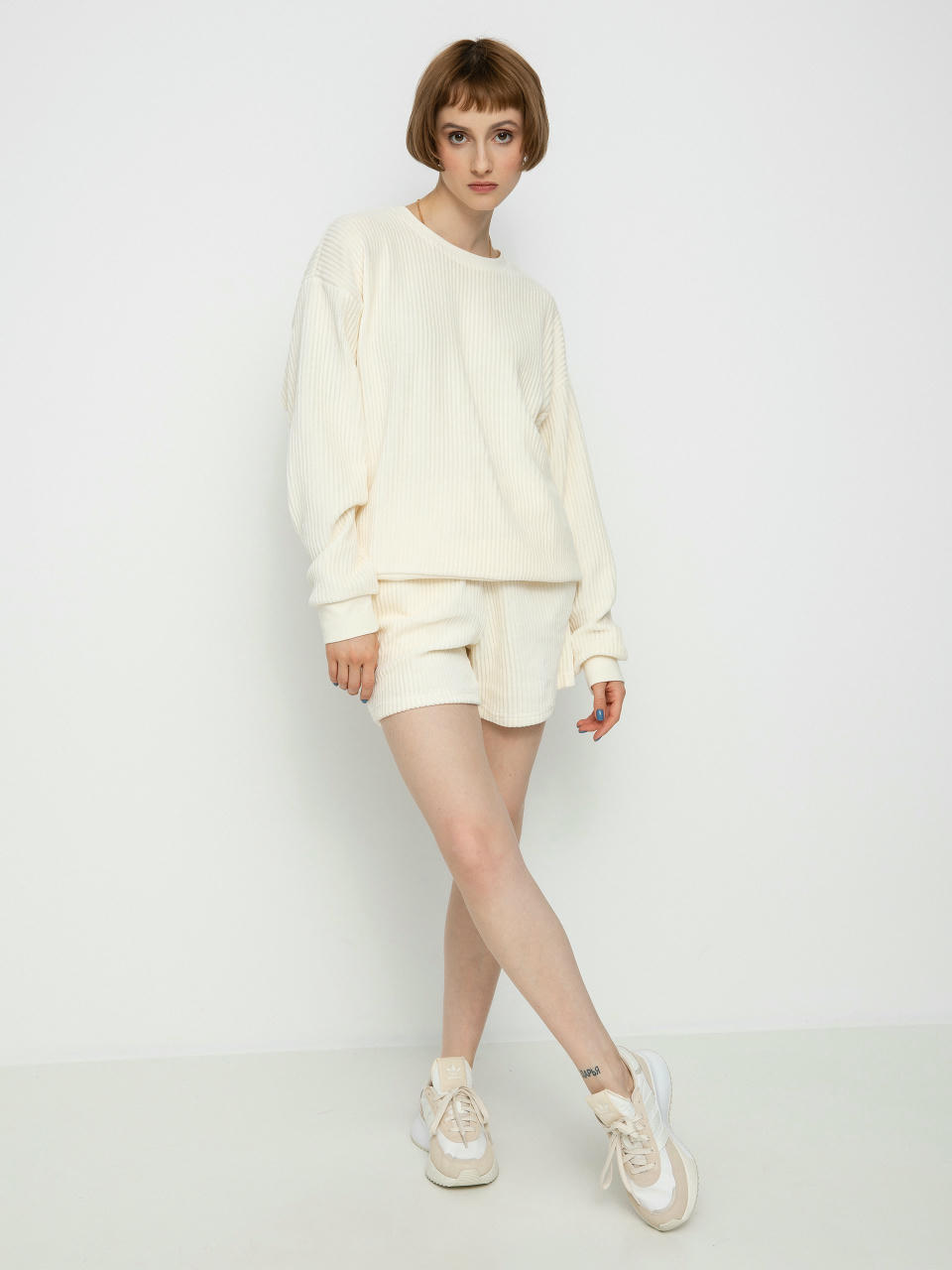 Bluza Brixton Dazed Crew Wmn (dove)