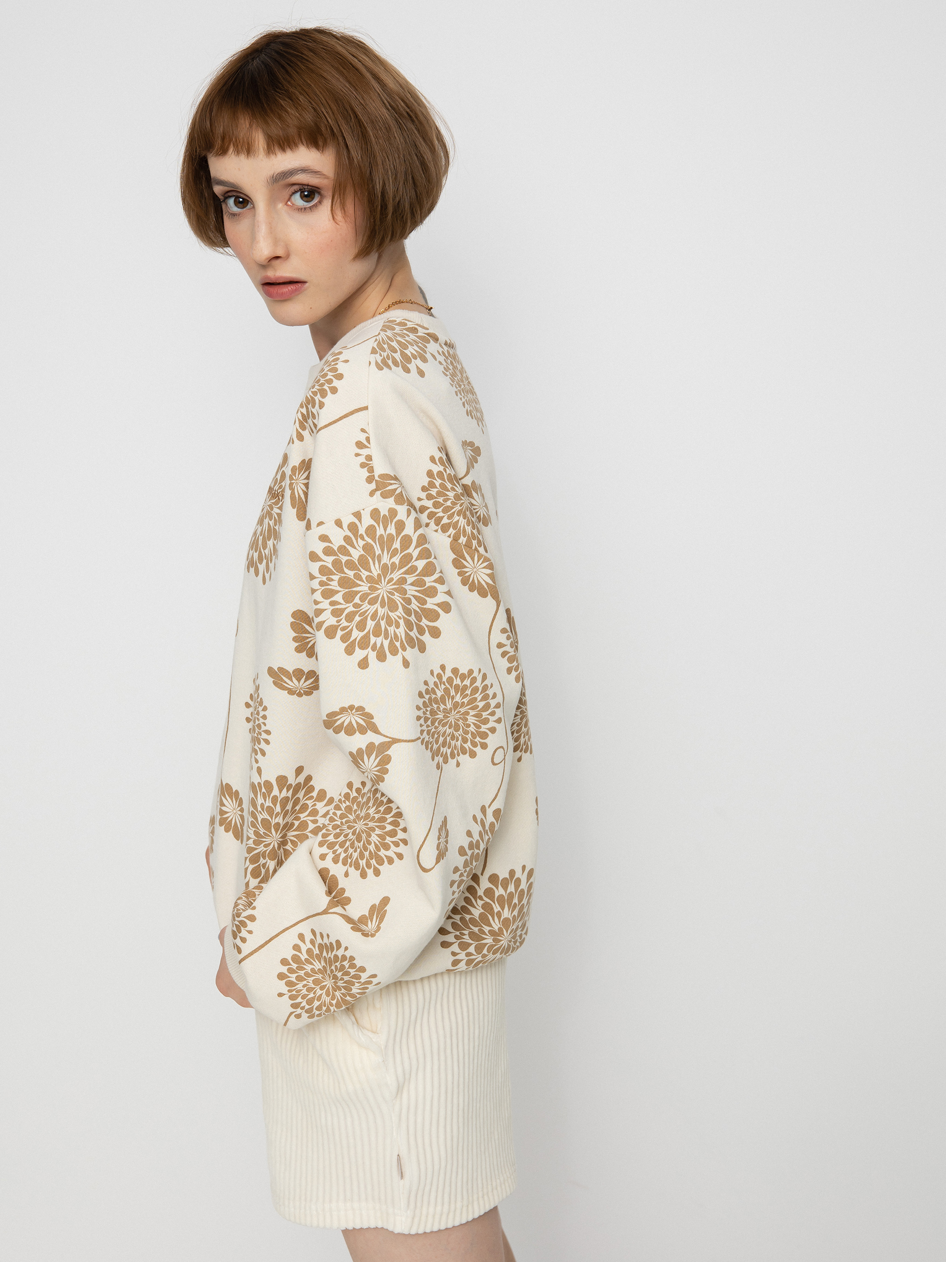 Bluza Brixton Weekender Crew Wmn (dove)