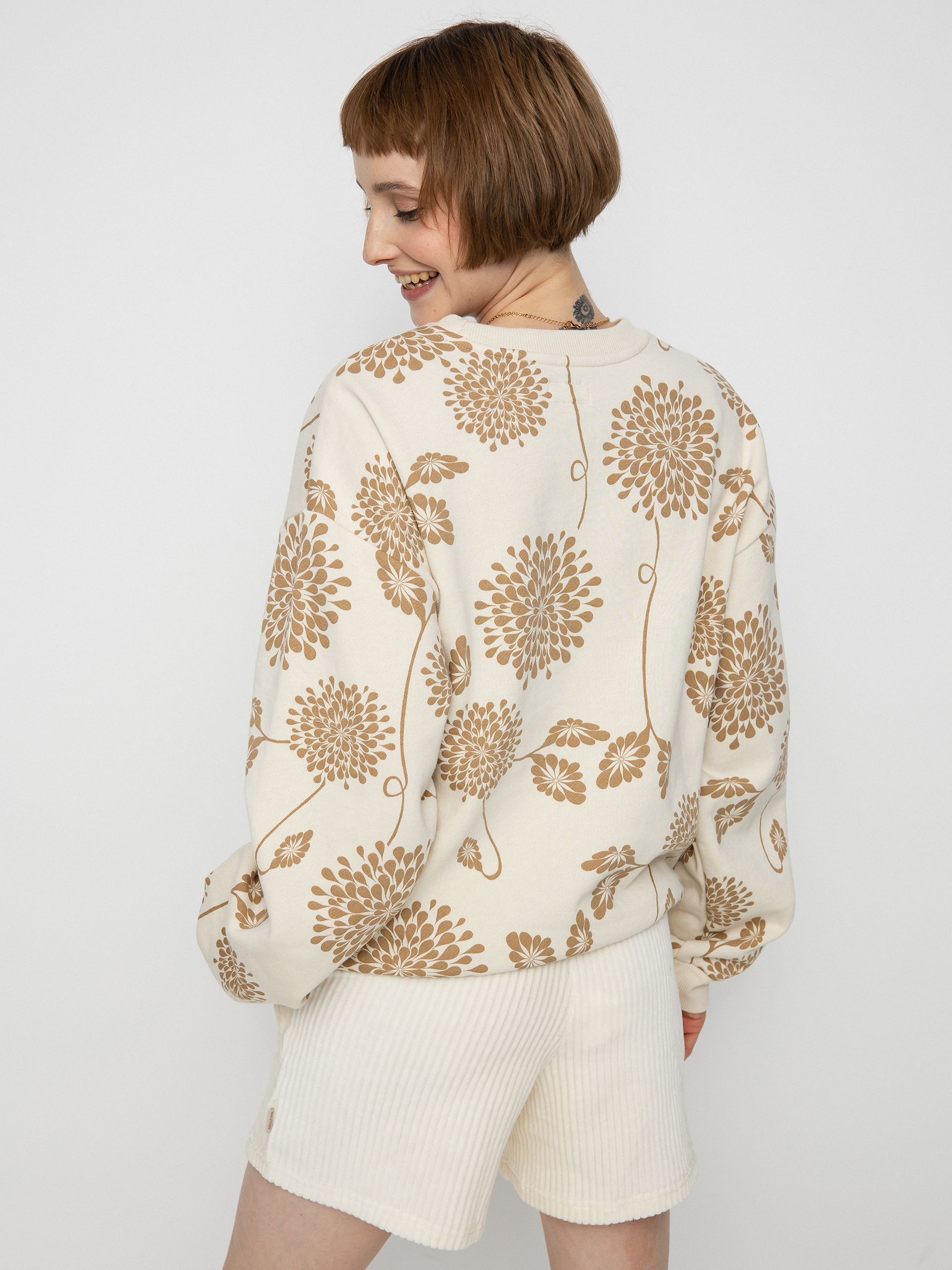 Bluza Brixton Weekender Crew Wmn (dove)