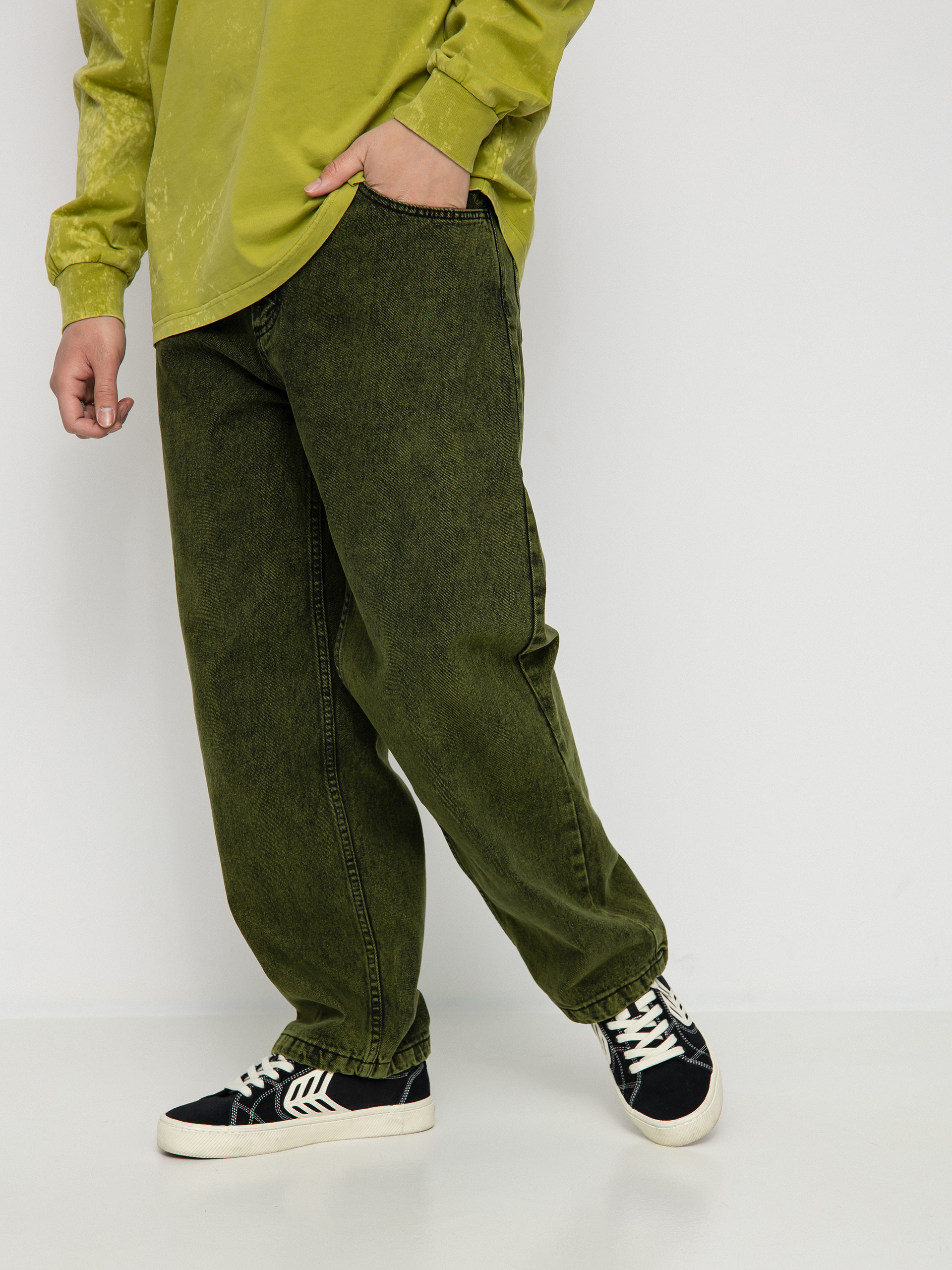 Spodnie Polar Skate 93! Denim (greenblack)