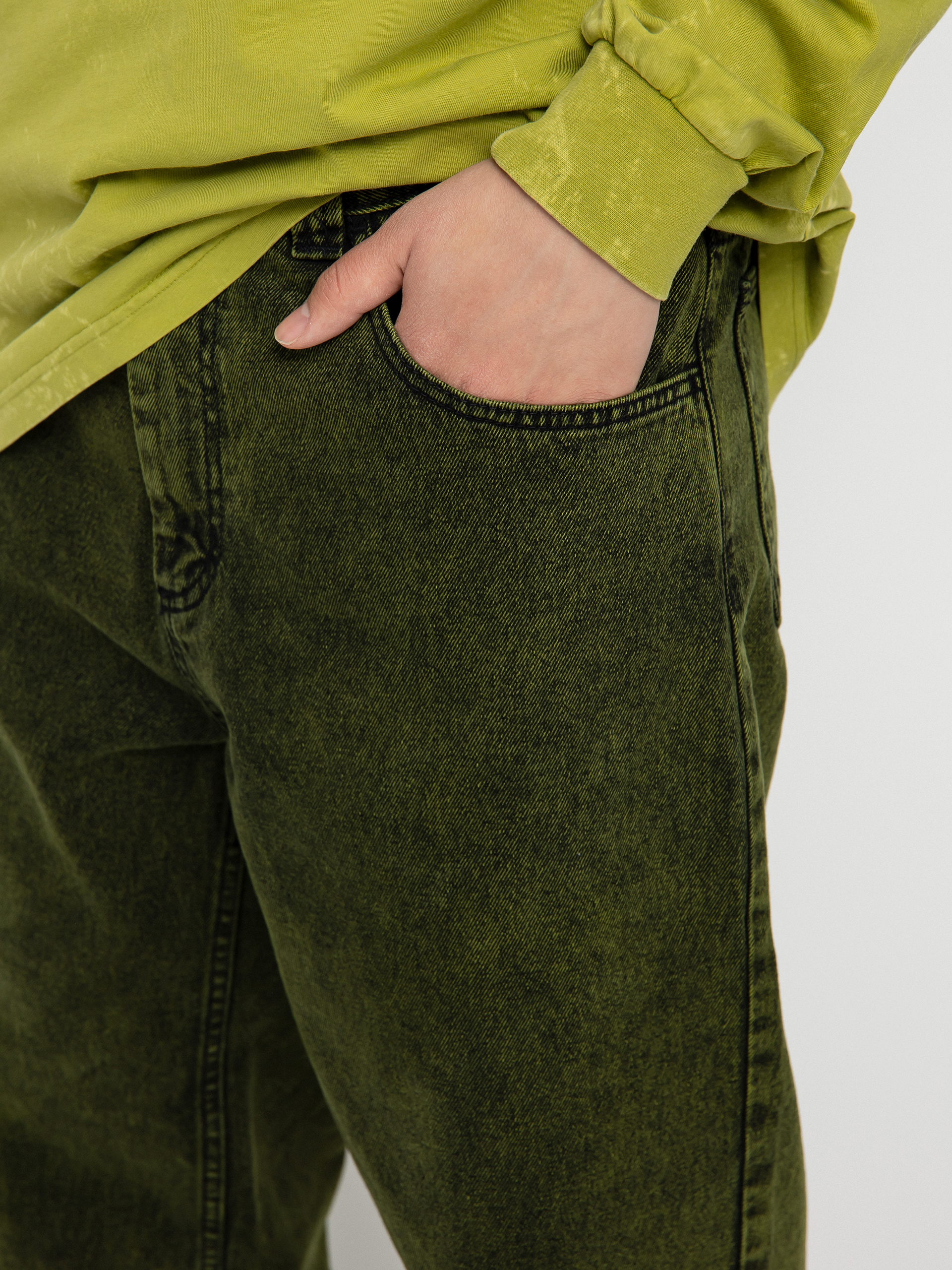 Spodnie Polar Skate 93! Denim (greenblack)