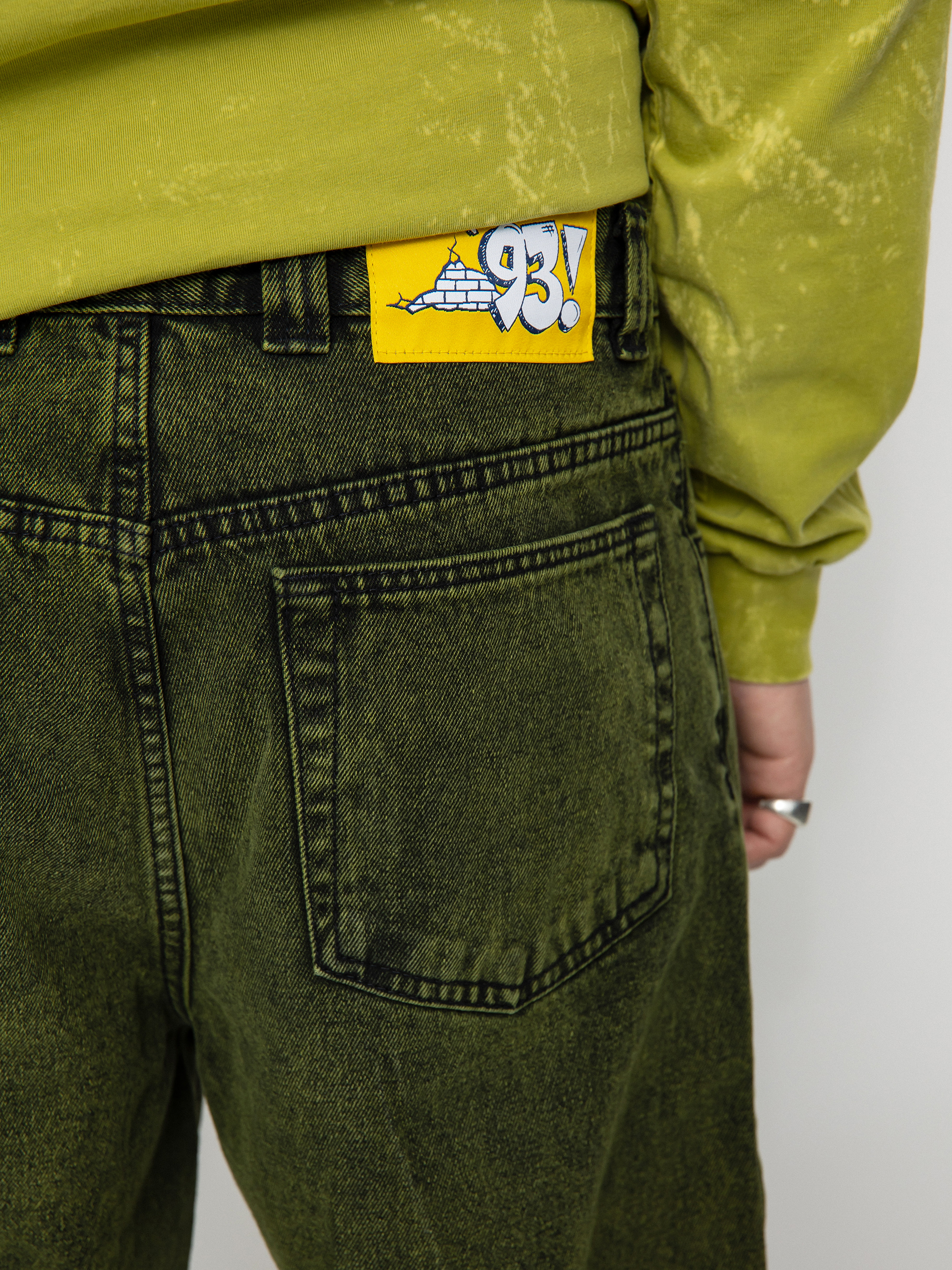 Spodnie Polar Skate 93! Denim (greenblack)