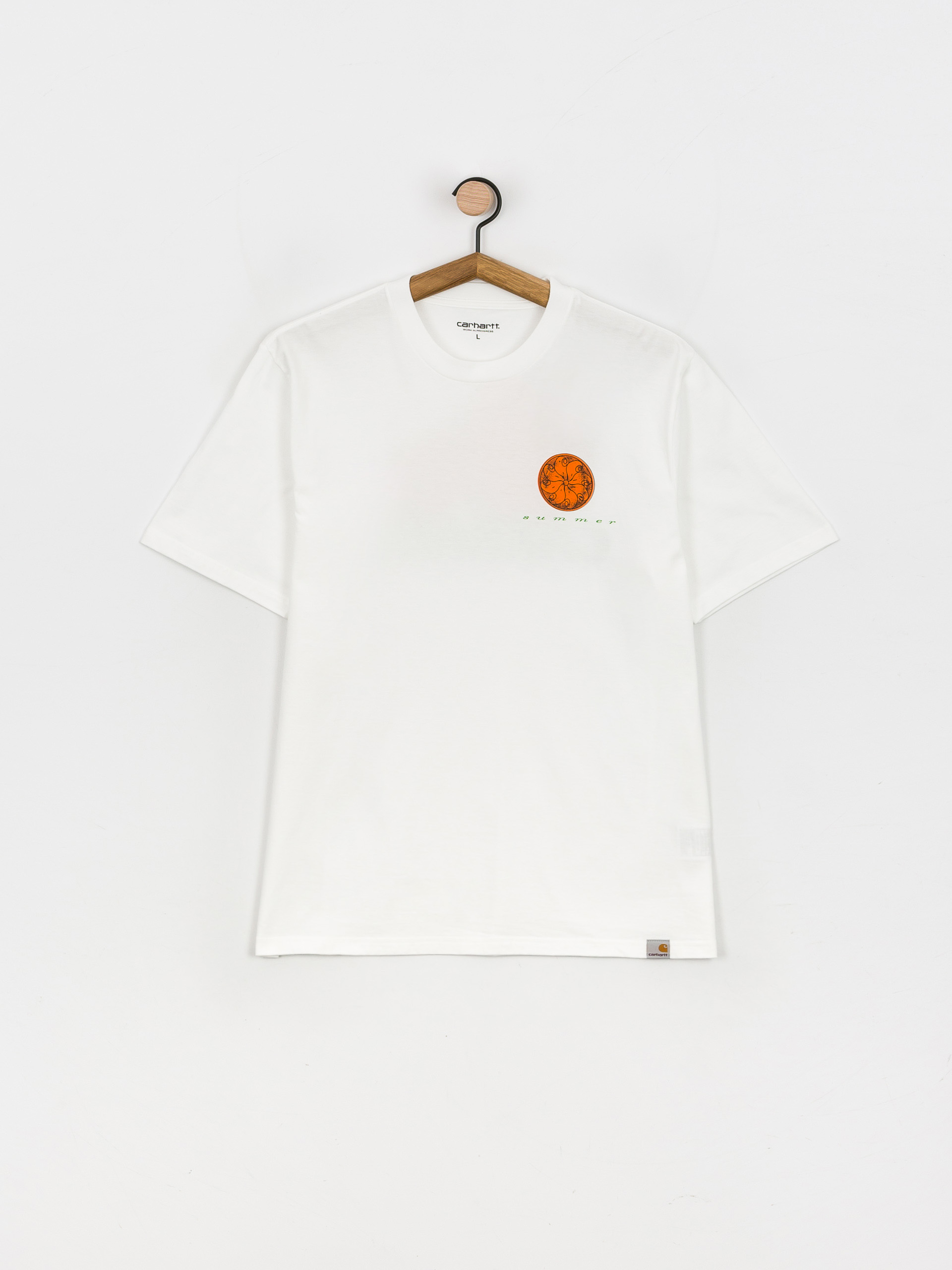 T-shirt Carhartt WIP Juice (white)