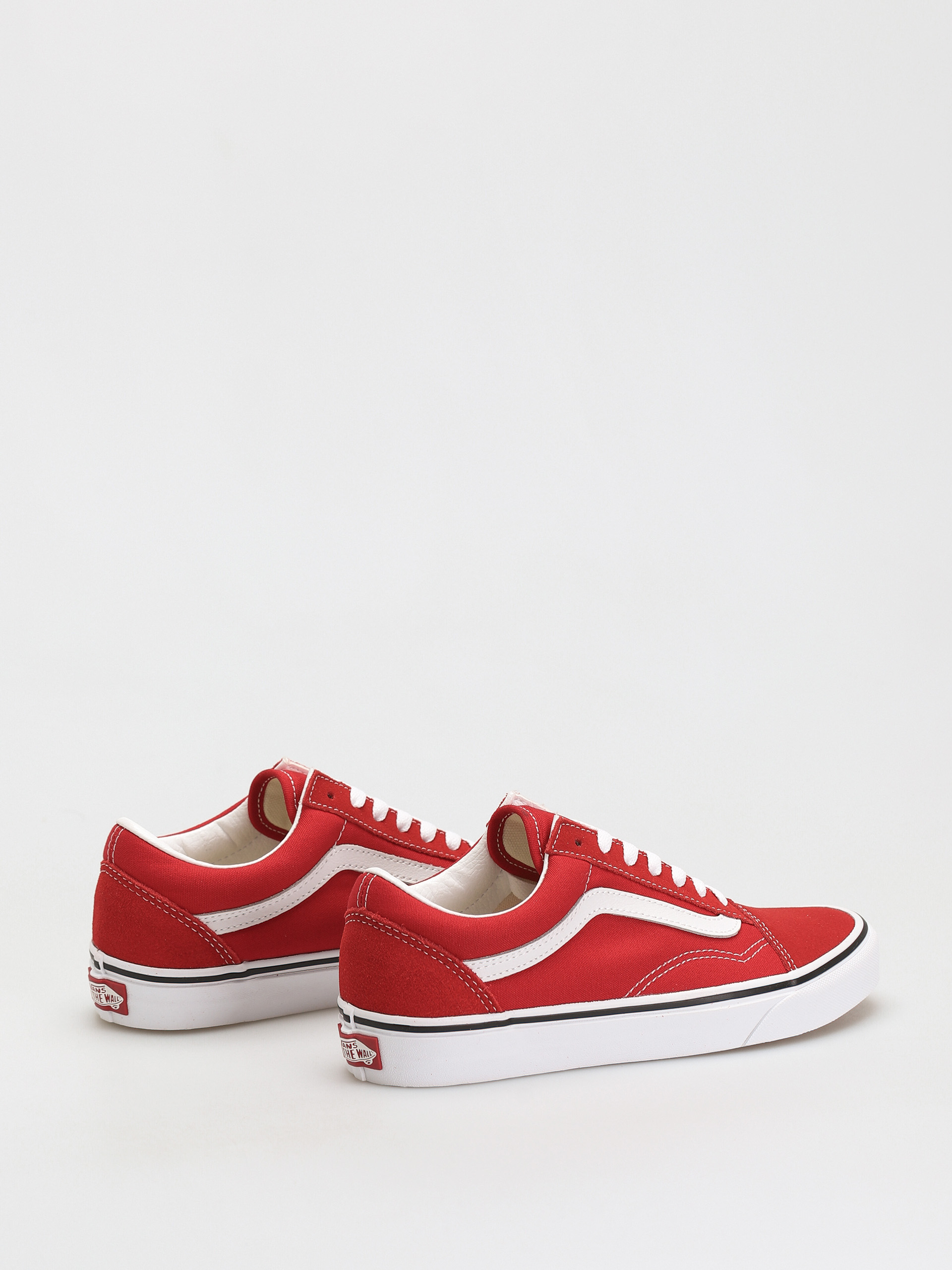 Buty Vans Old Skool - czerwony (racing red/true white)