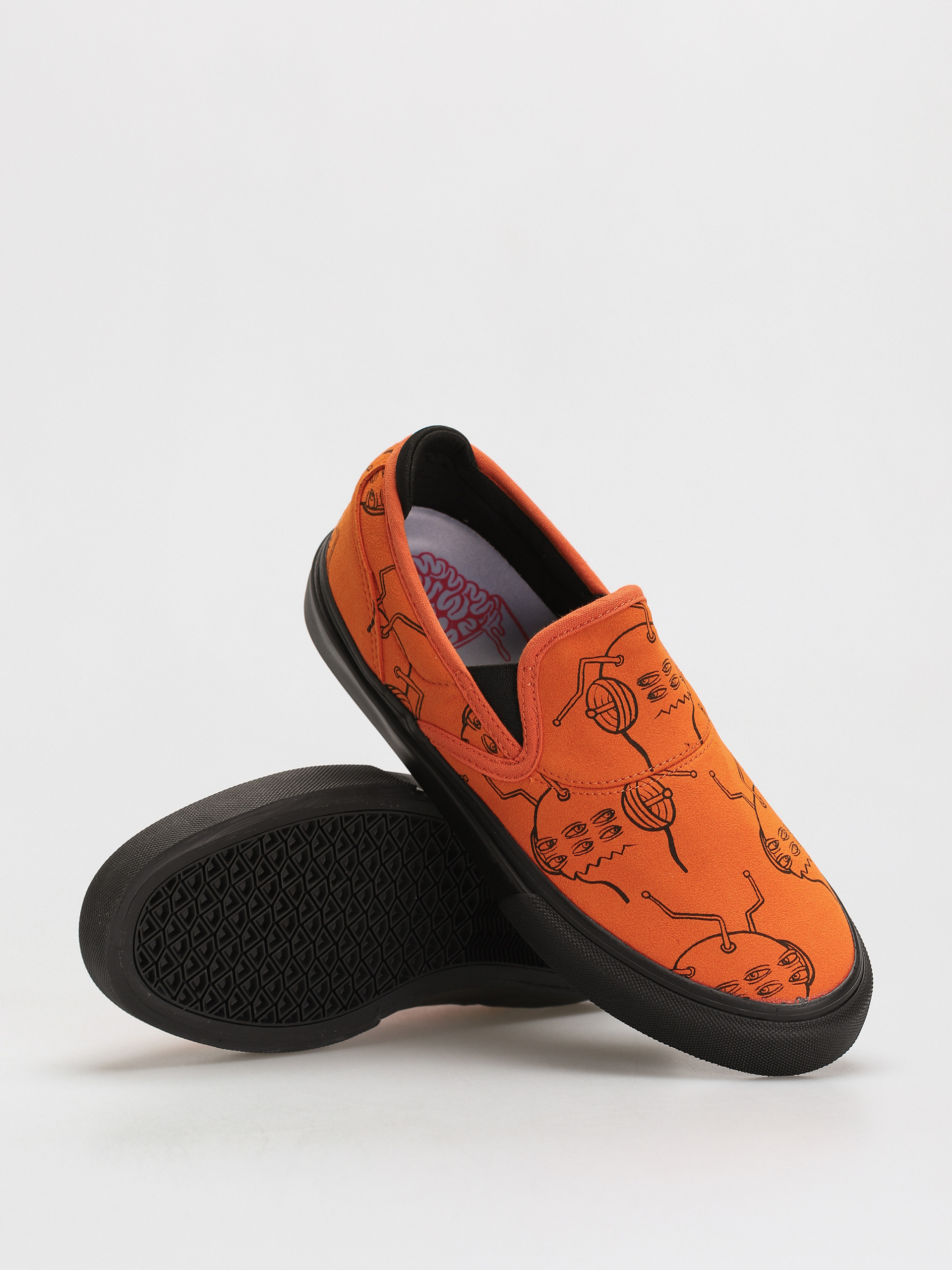 Buty Emerica Wino G6 Slip On X Toy Machine (burnt orange)