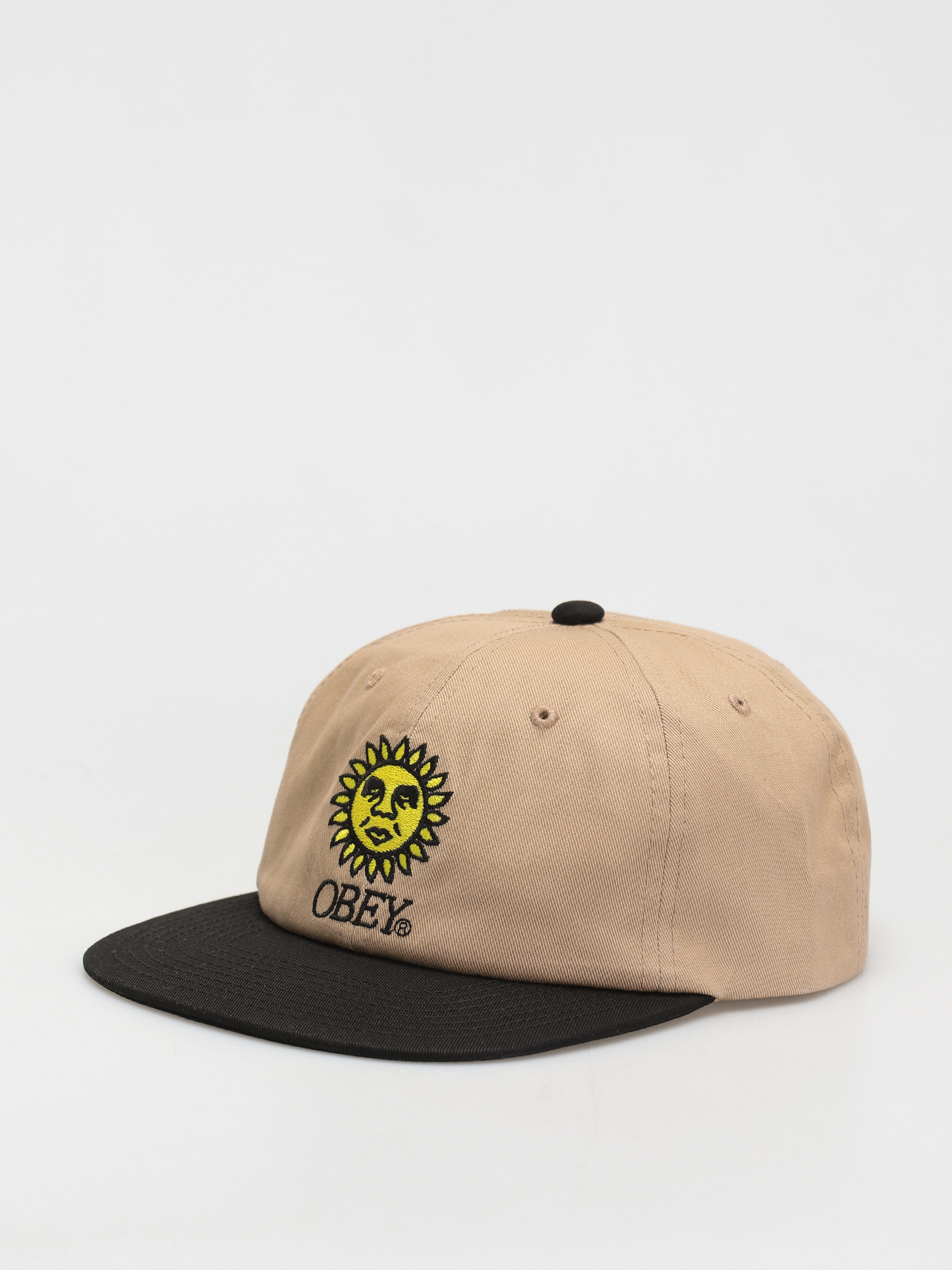 Czapka z daszkiem OBEY Sunshine 6 Panel (khaki multi)