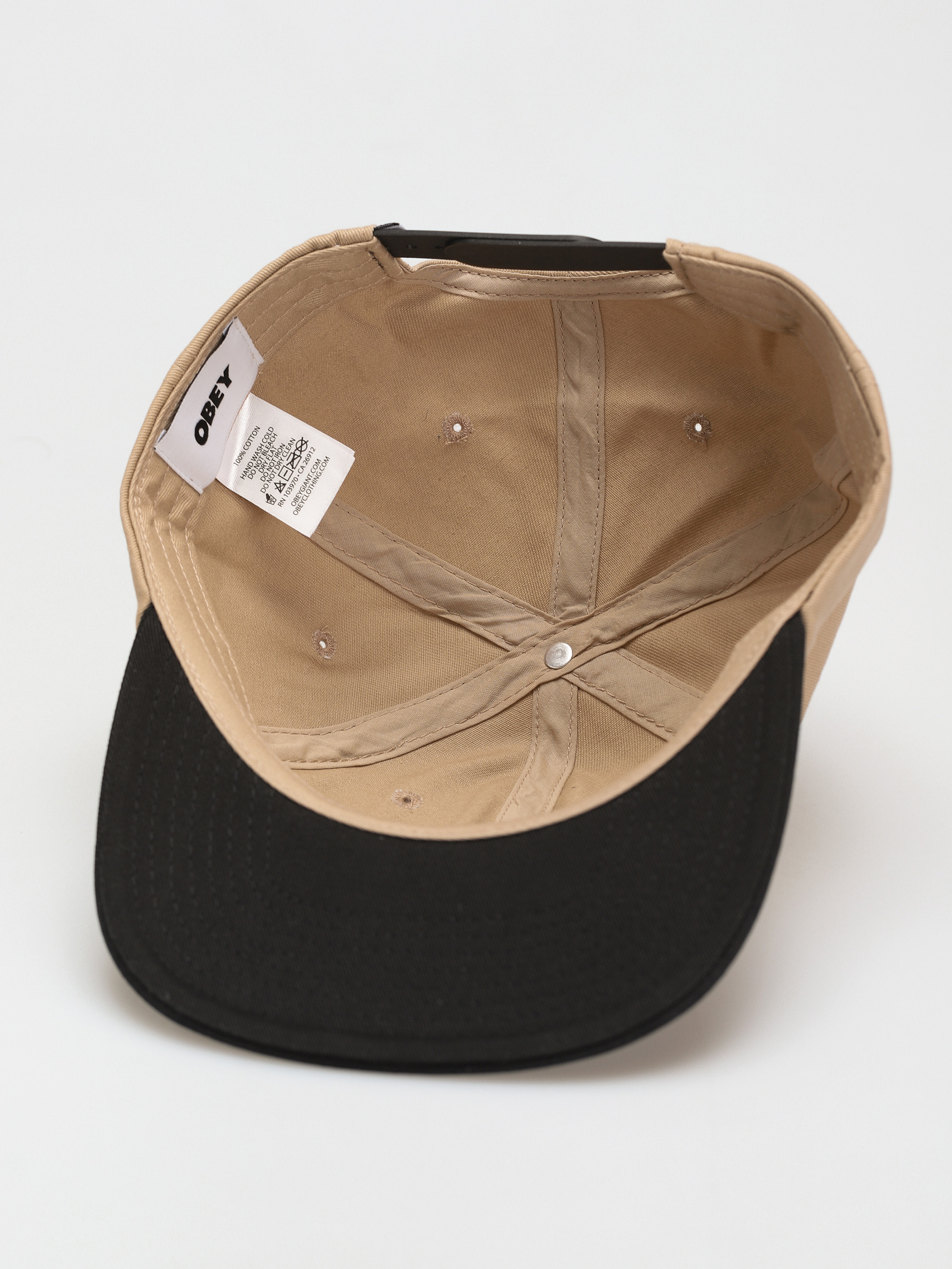 Czapka z daszkiem OBEY Sunshine 6 Panel (khaki multi)