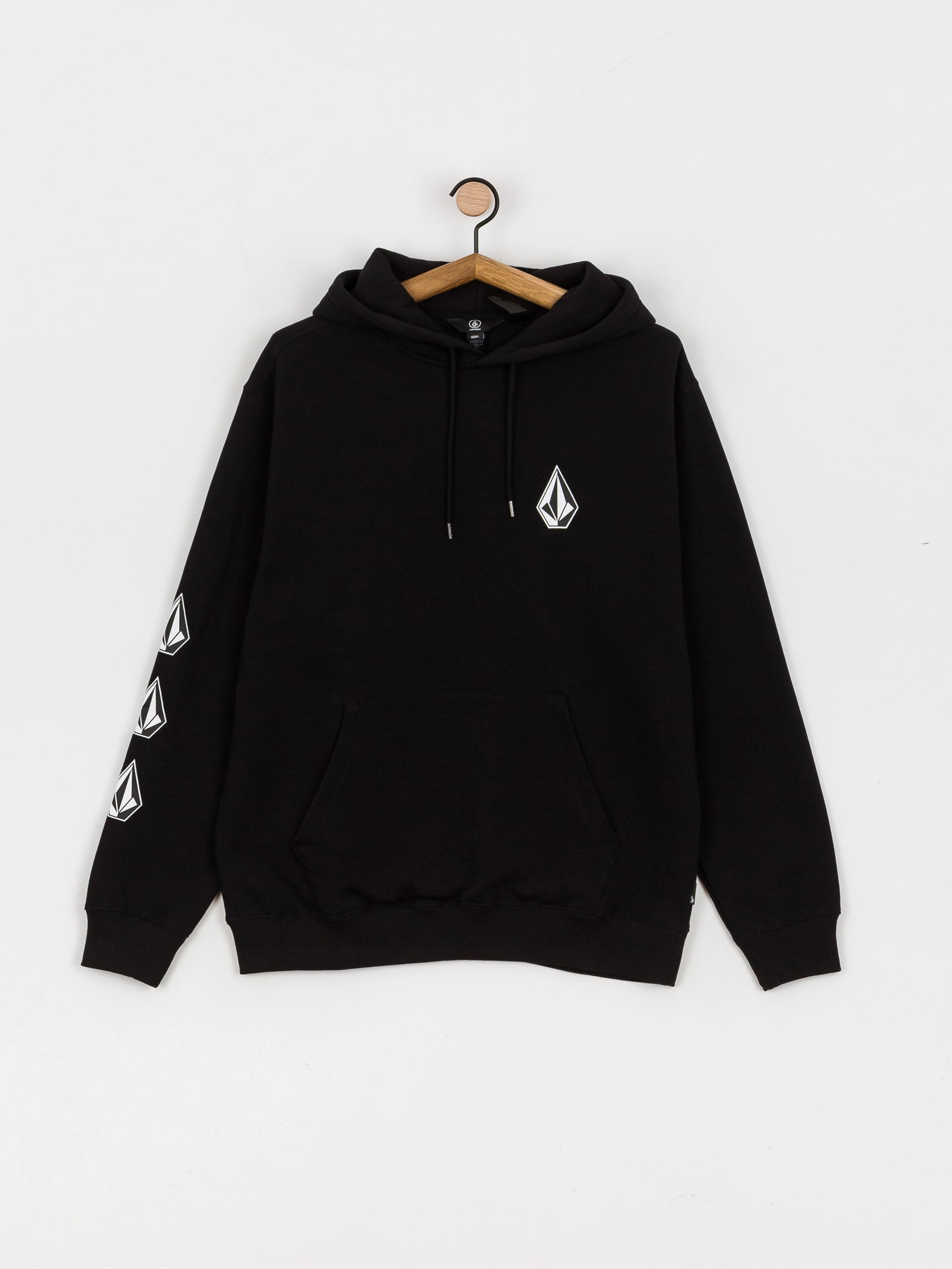 Bluza z kapturem Volcom Iconic Stone HD (black)