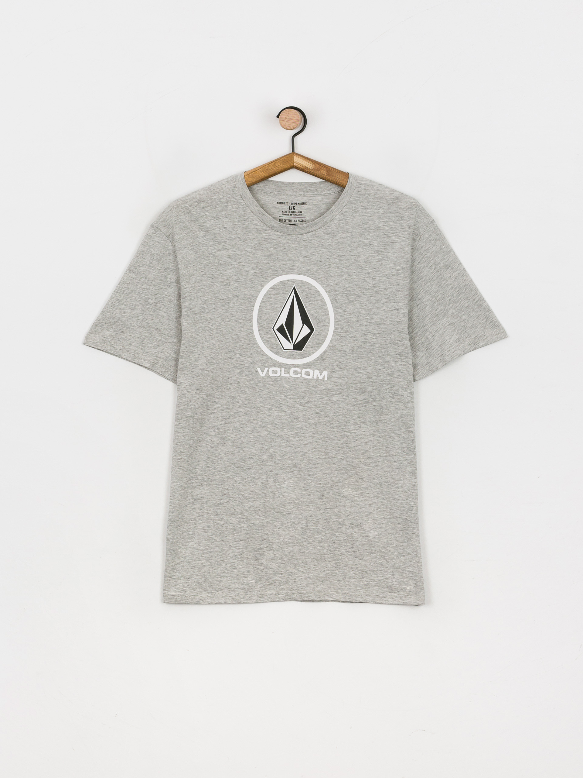 T-shirt Volcom Crisp Stone Bsc (heather grey)