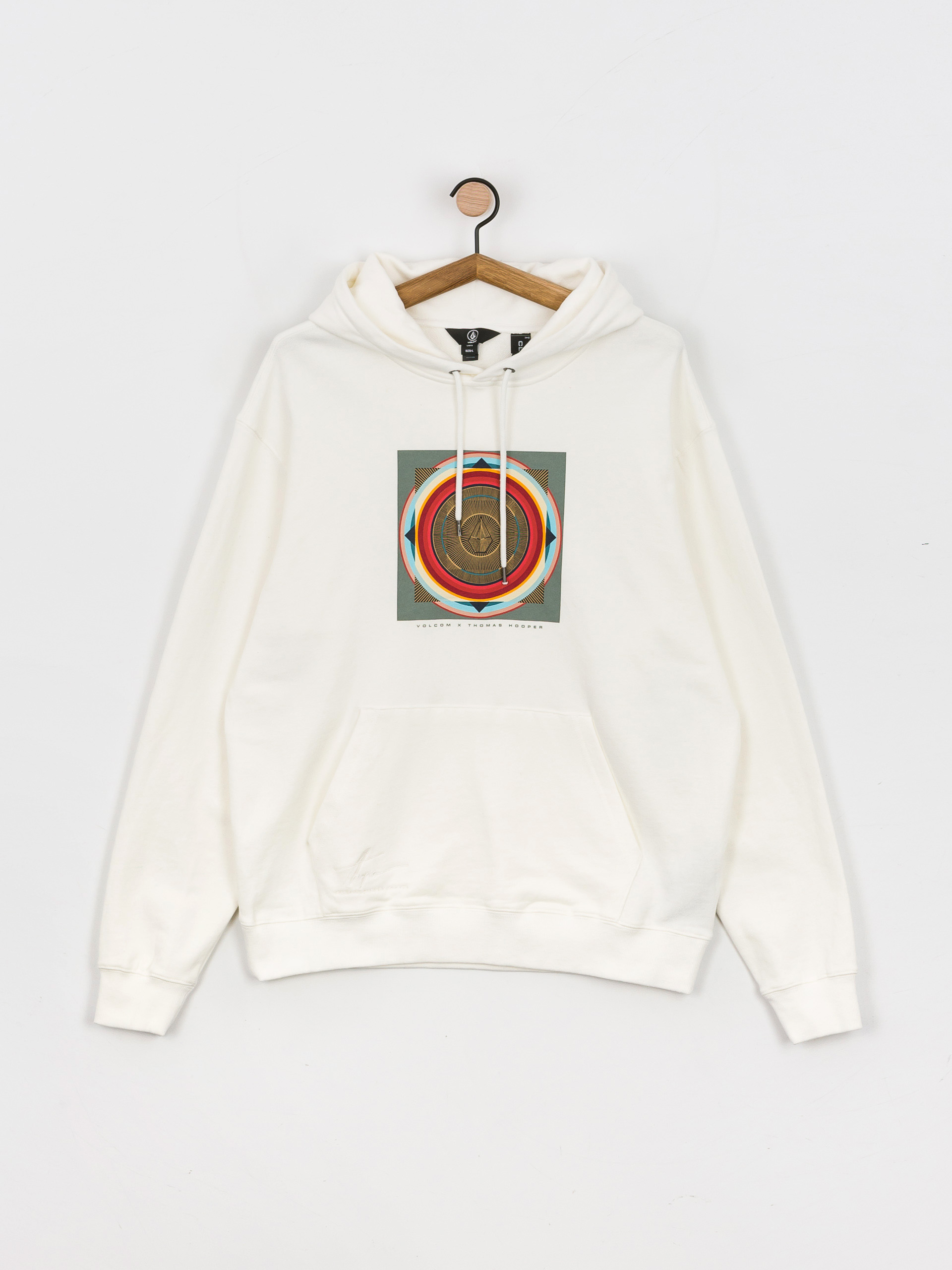 Bluza z kapturem Volcom Thomas Hooper HD (white)