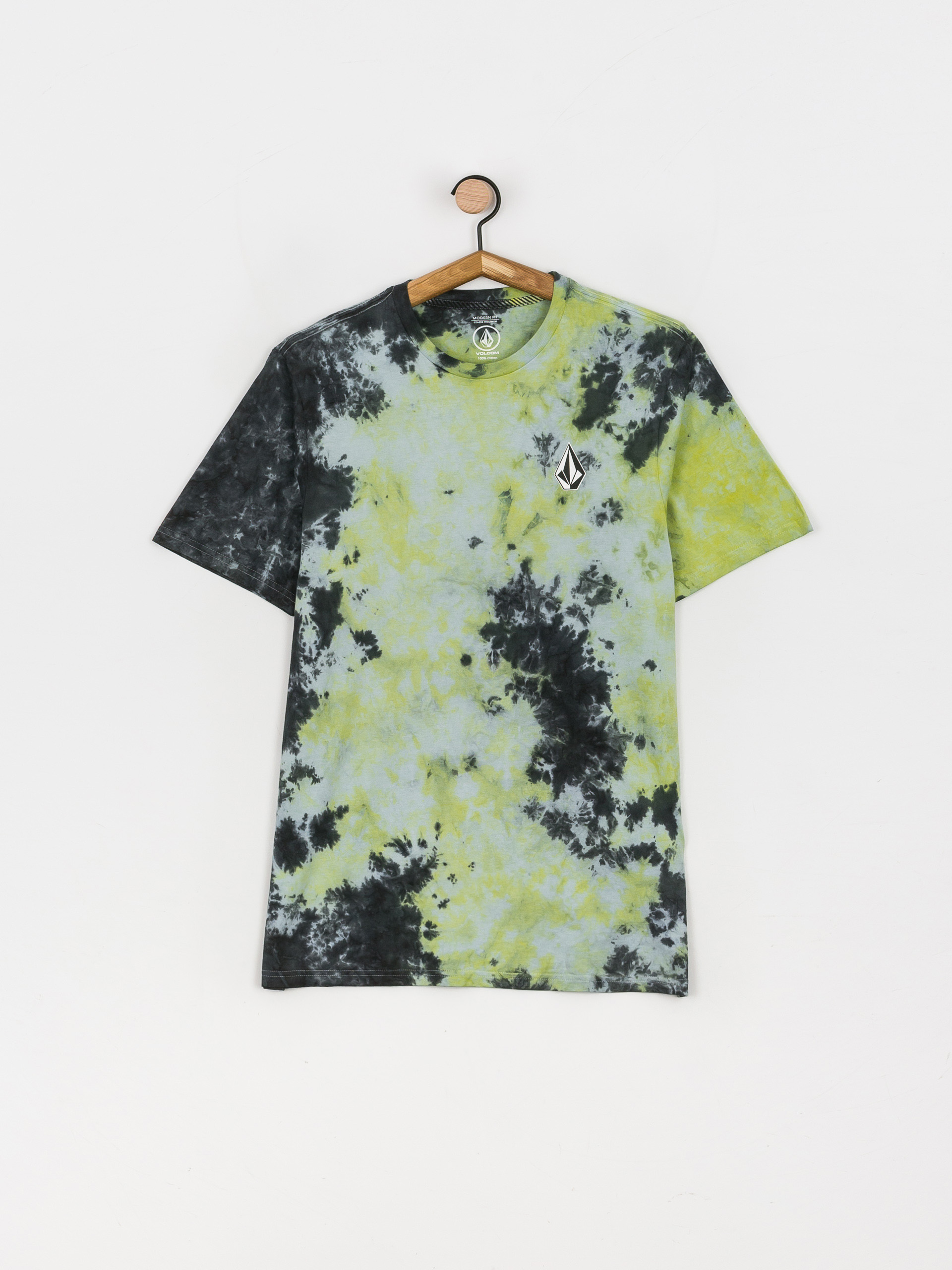 T-shirt Volcom Iconic Dye (lime tie dye)