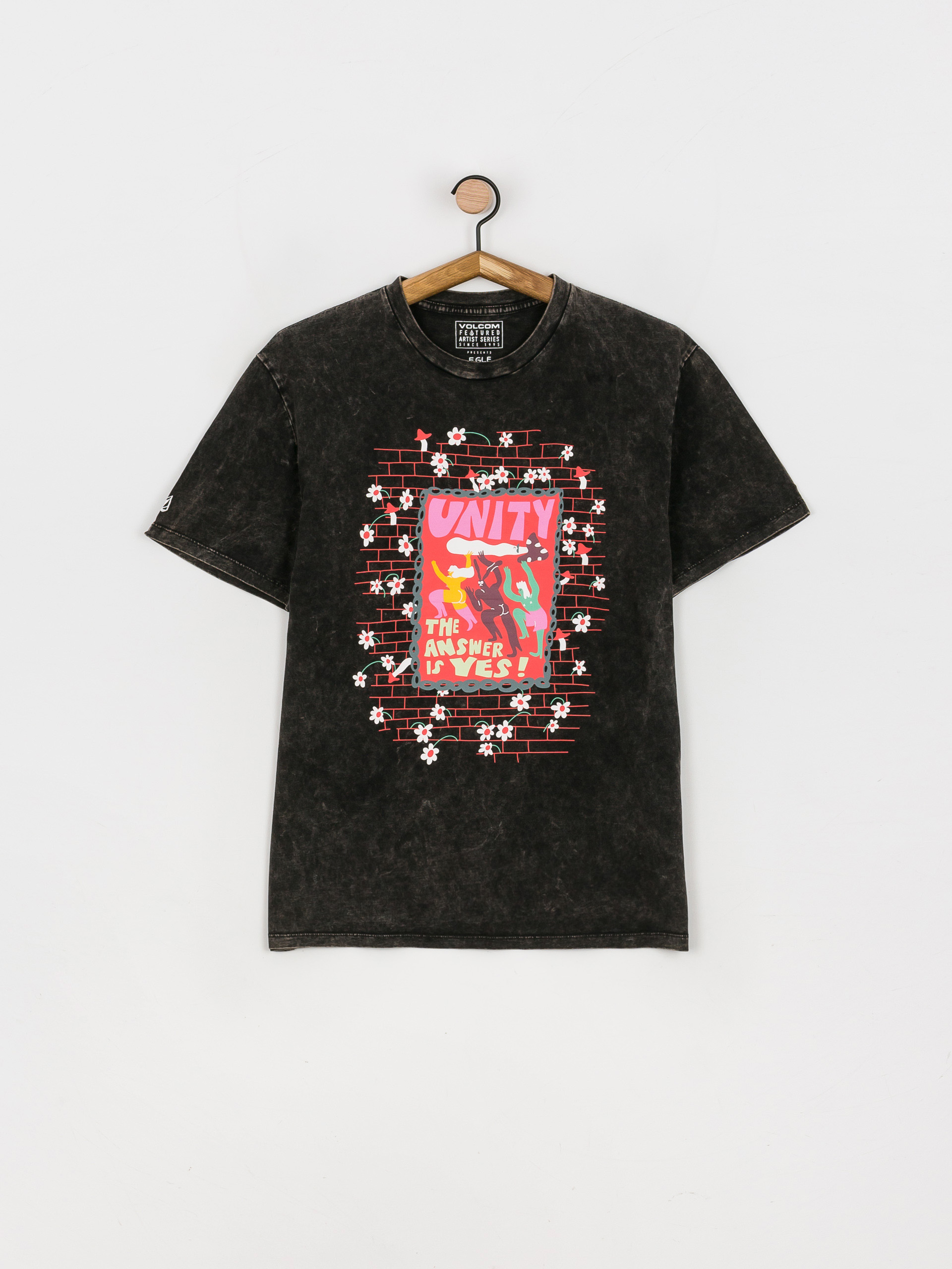 T-shirt Volcom Egle Zvirblyte 2 (washed black)