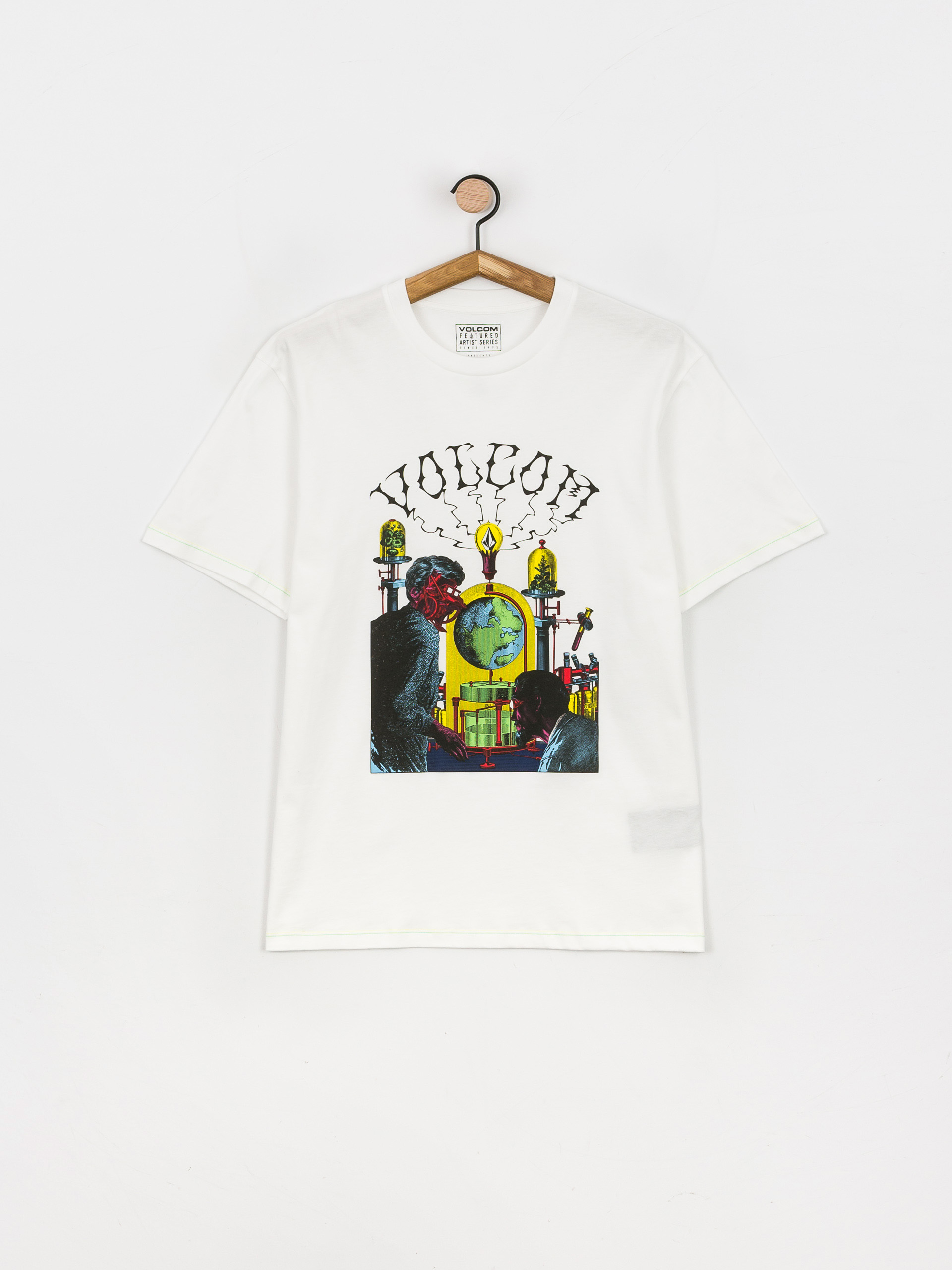 T-shirt Volcom Elzo Durt 2 (white)