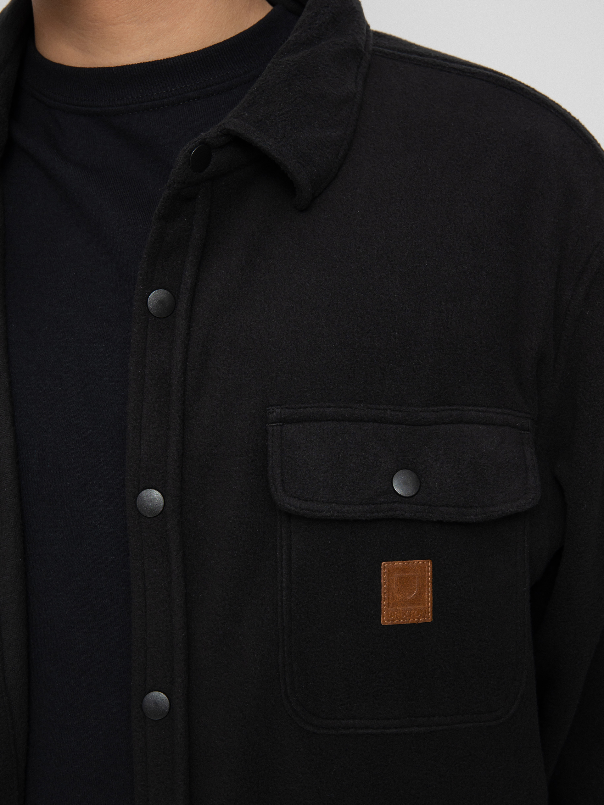 Koszula Brixton Bowery Lw Arctic Stretch Ls (black)