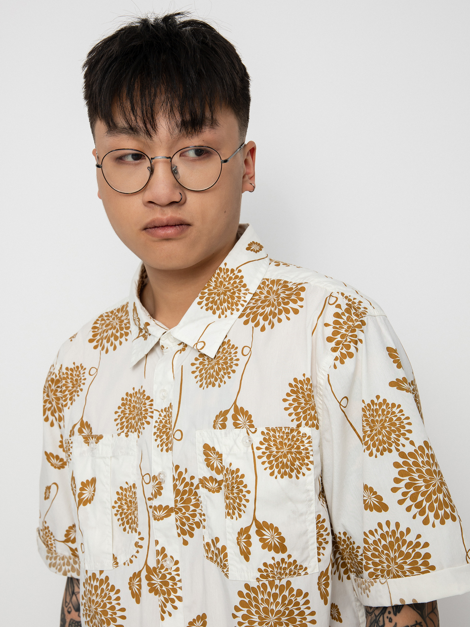 Koszula Brixton Charter X (off white)