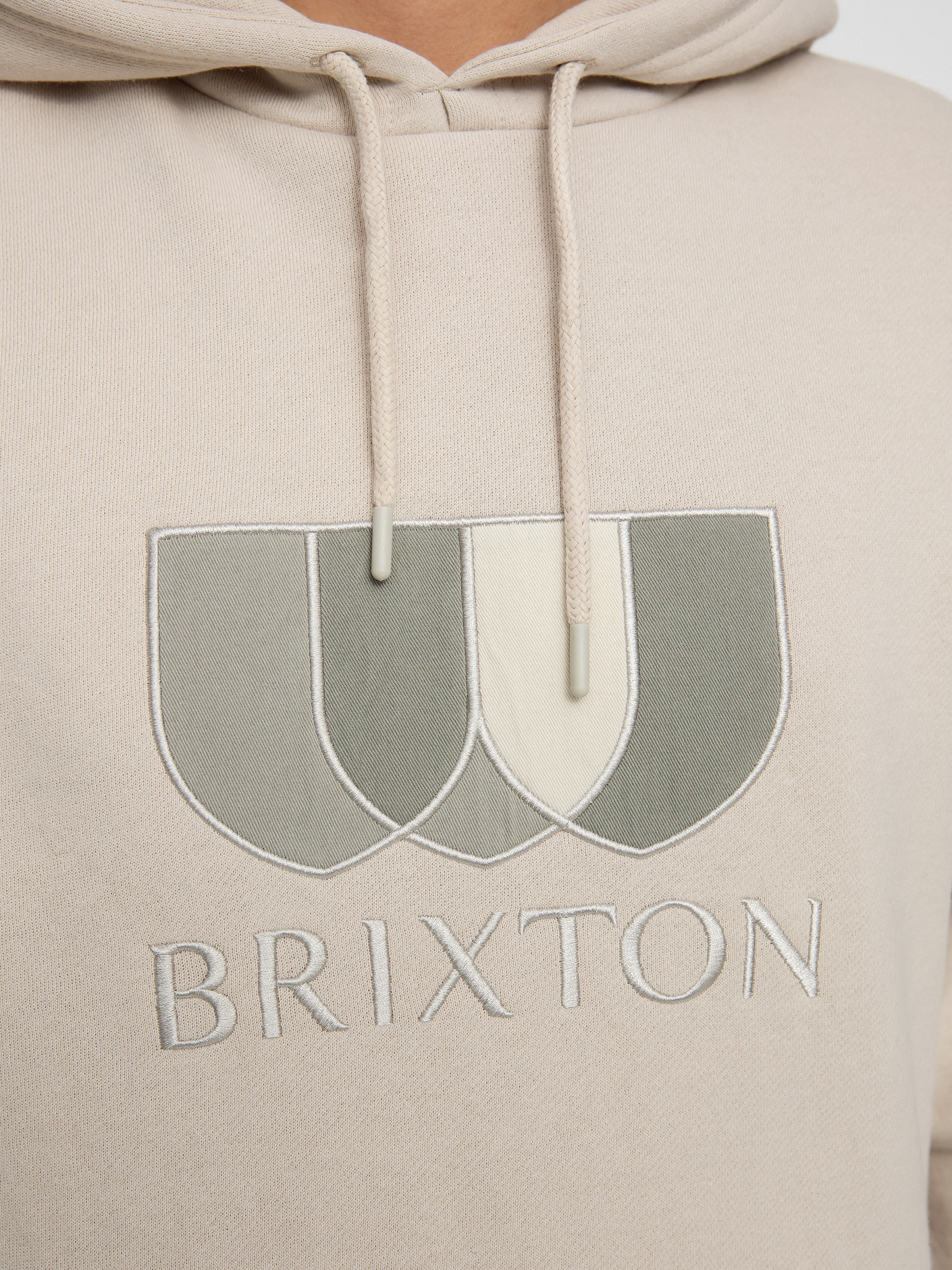 Bluza z kapturem Brixton Alton II HD (beige)