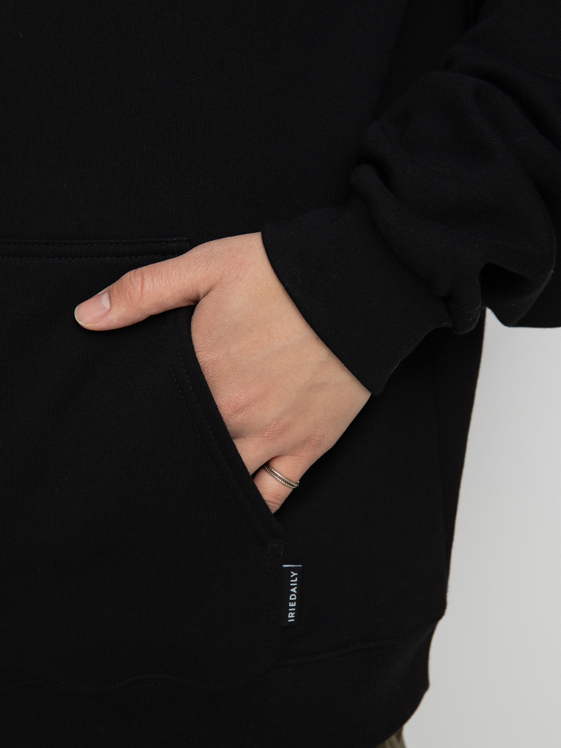 Bluza z kapturem Iriedaily Peaceride HD (black)