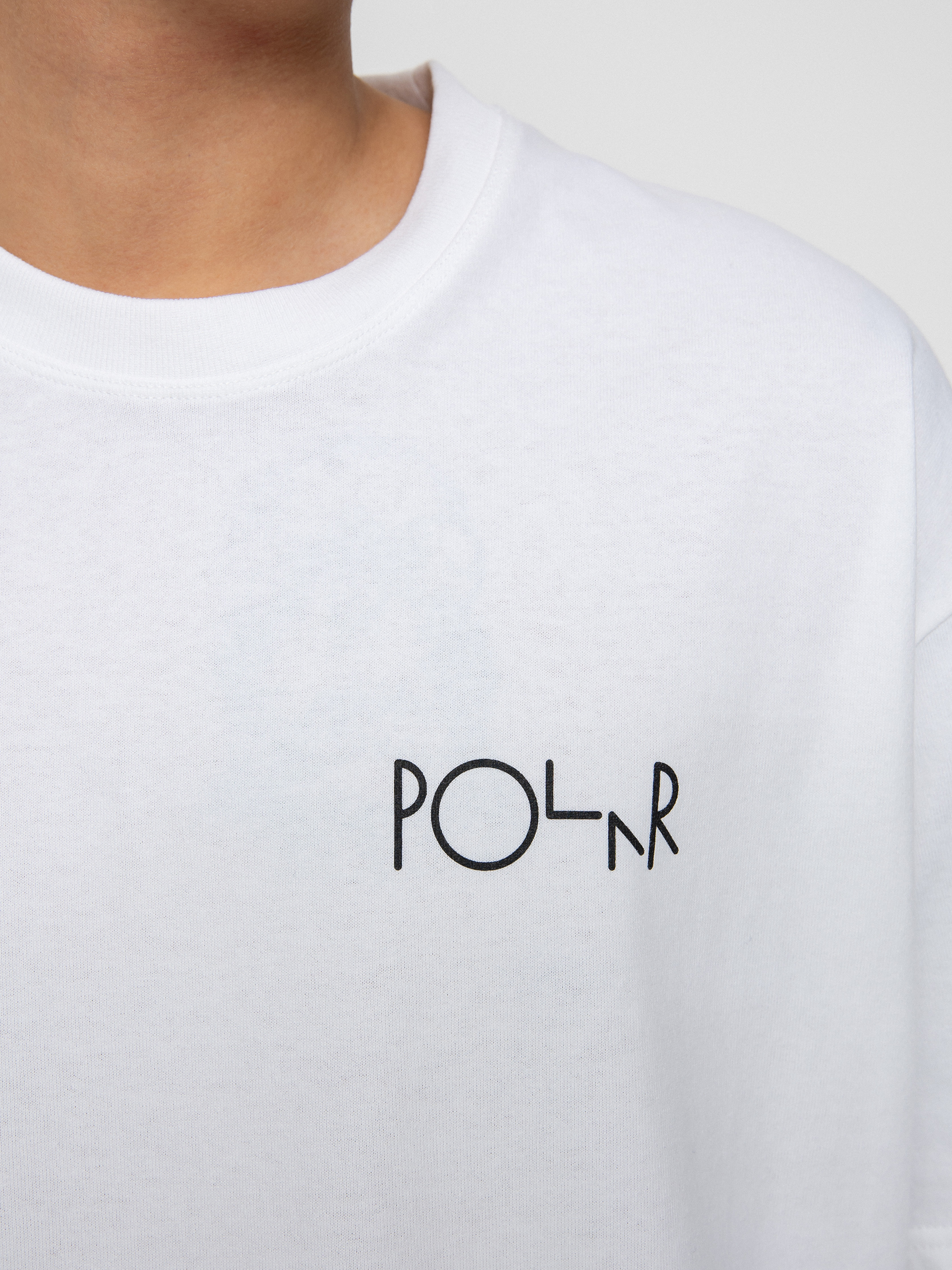 T-shirt Polar Skate It Will Pass Fill Logo (white)