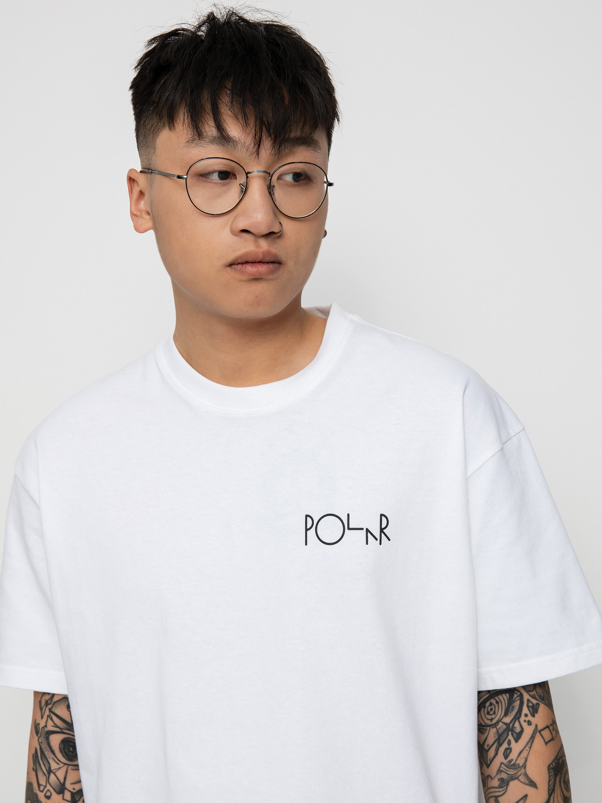 T-shirt Polar Skate It Will Pass Fill Logo (white)