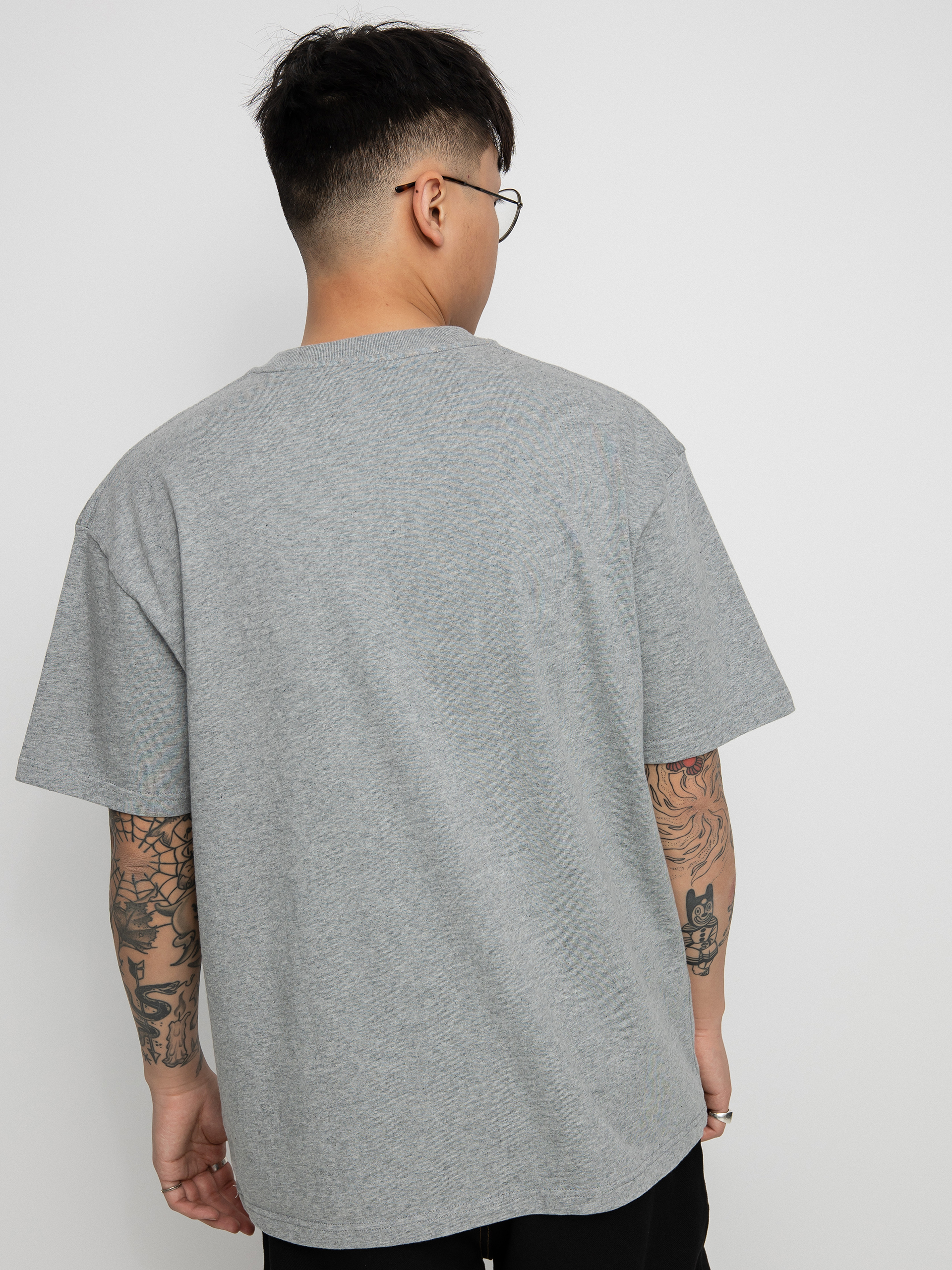 T-shirt Polar Skate Fireworks (heather grey)
