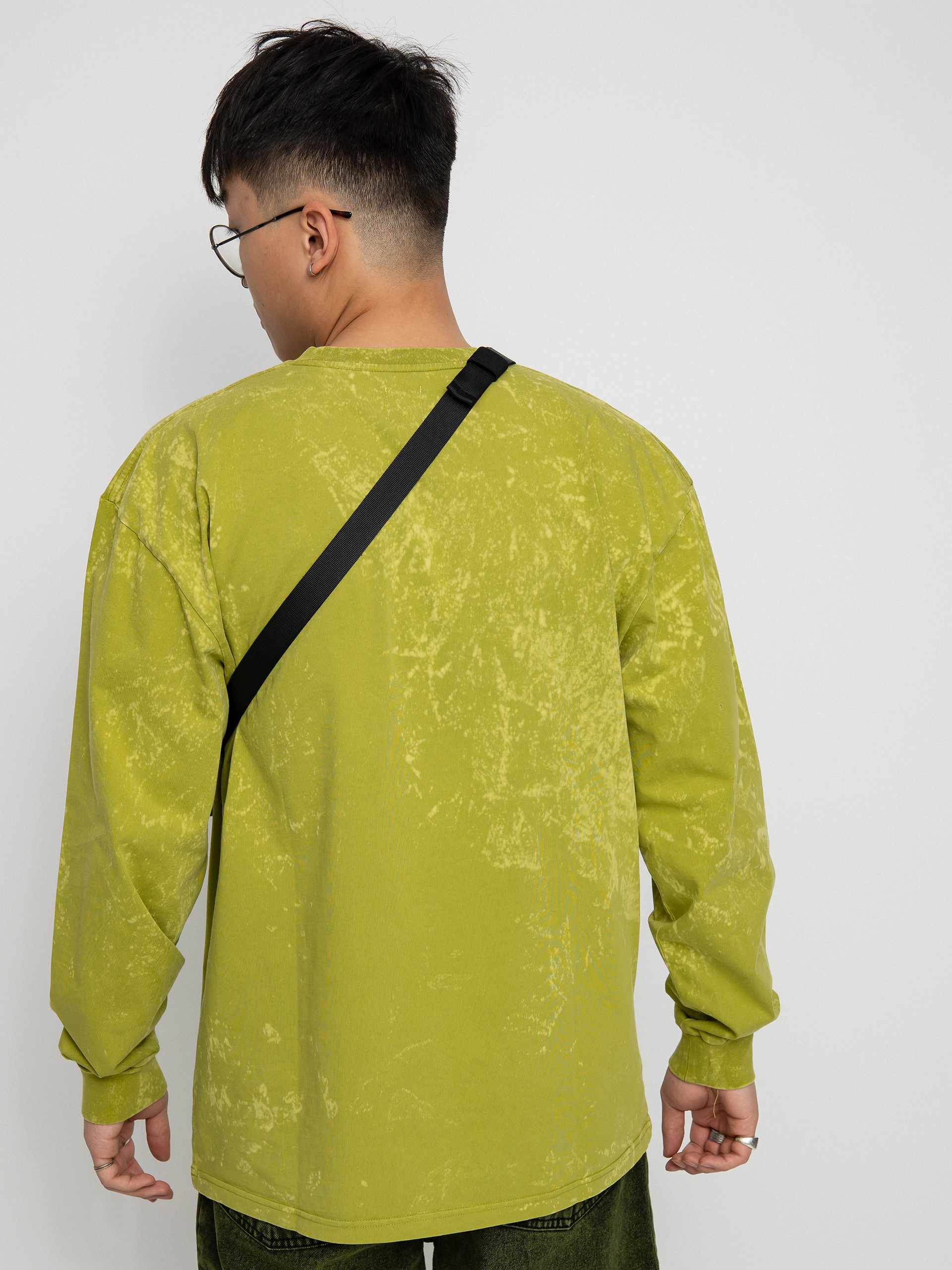 Longsleeve Polar Skate Leaves And Window (pea green)