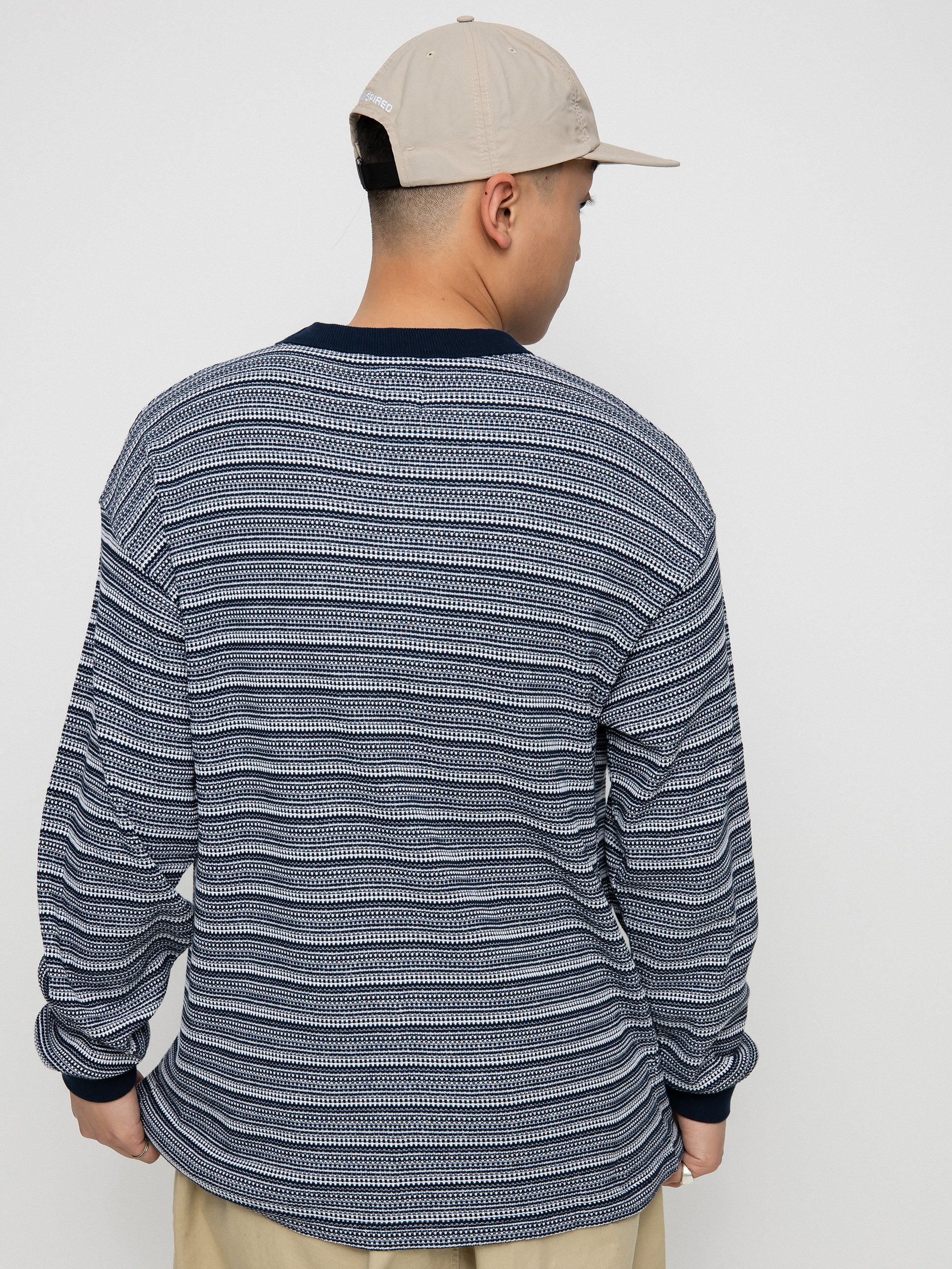 Longsleeve Polar Skate Stripe Shin (navy)