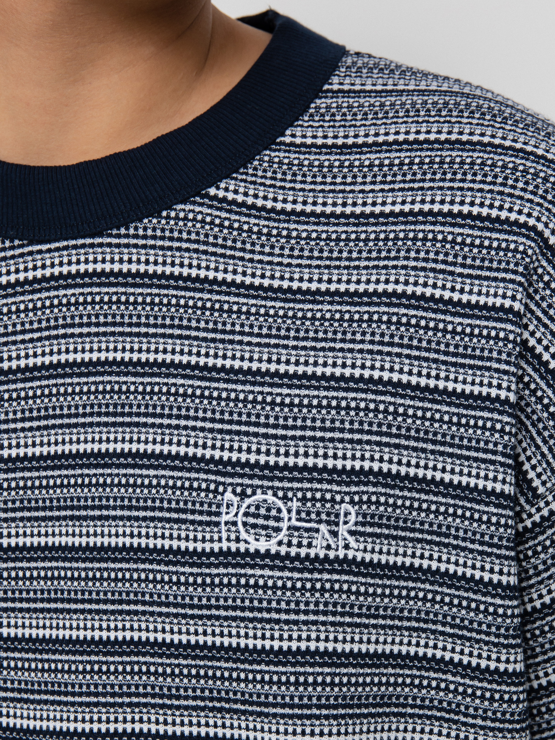 Longsleeve Polar Skate Stripe Shin (navy)