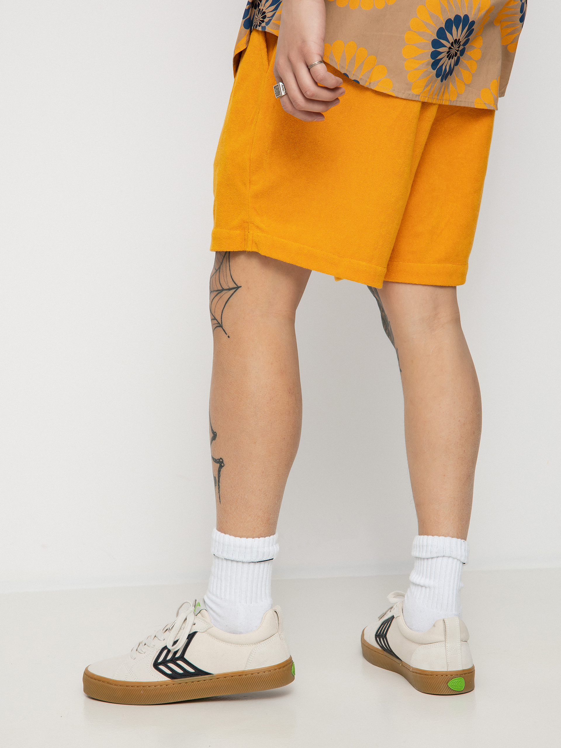 Szorty Brixton Pacific Reserve Terry Cloth Sh (golden glow)