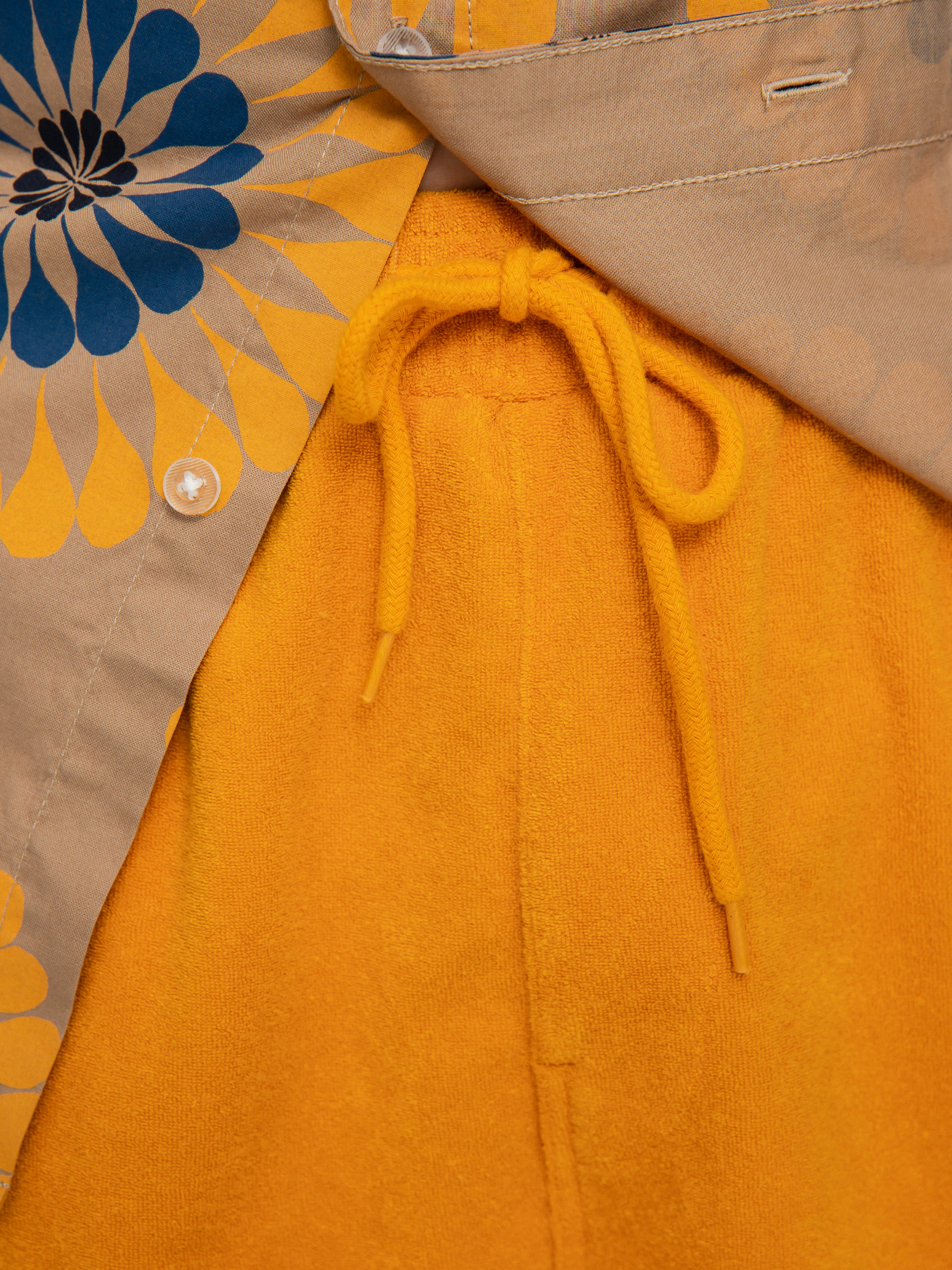 Szorty Brixton Pacific Reserve Terry Cloth Sh (golden glow)