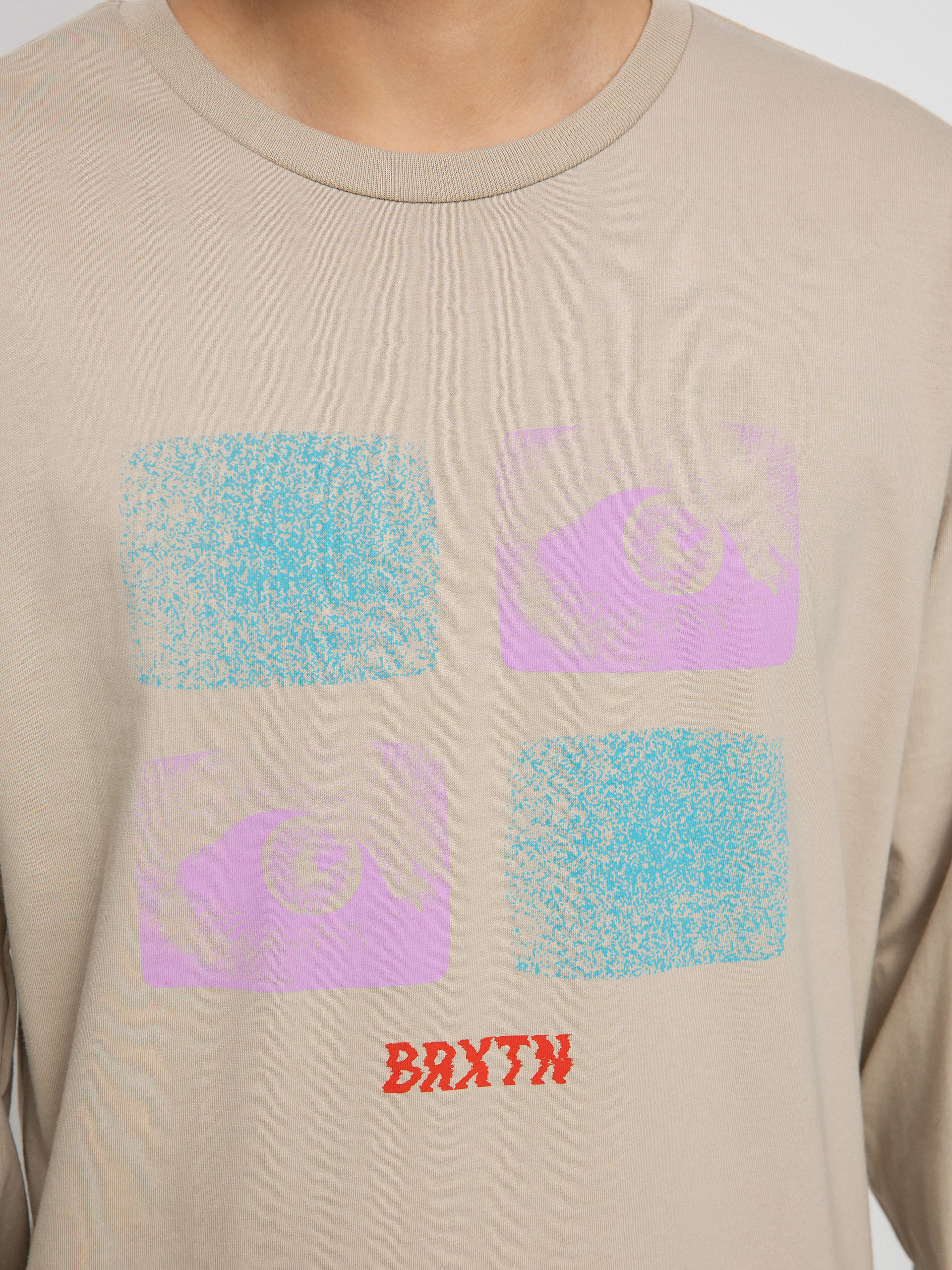 Longsleeve Brixton All Eyes (sand)