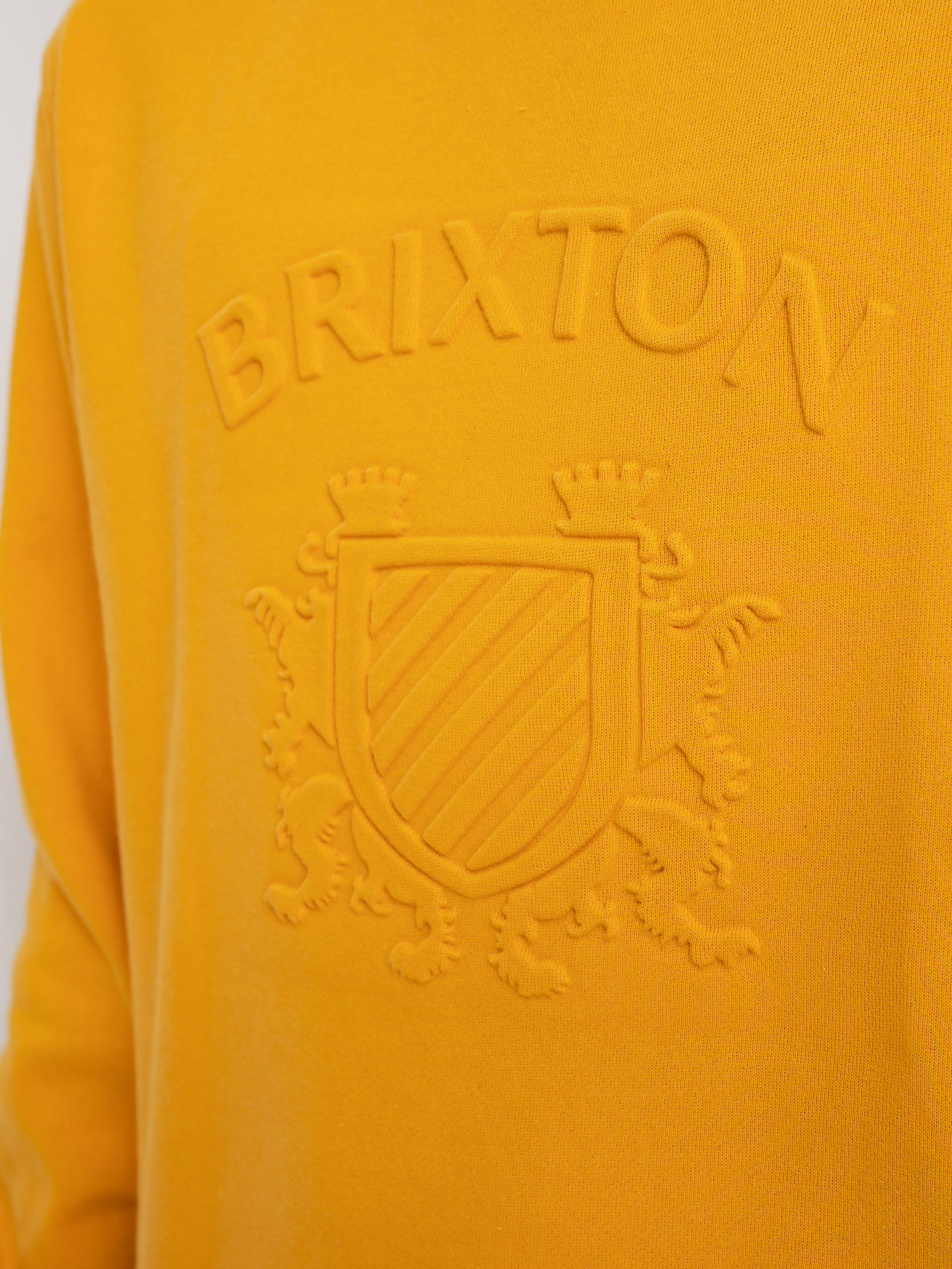 Bluza Brixton Lion Crest Crew (golden glow)