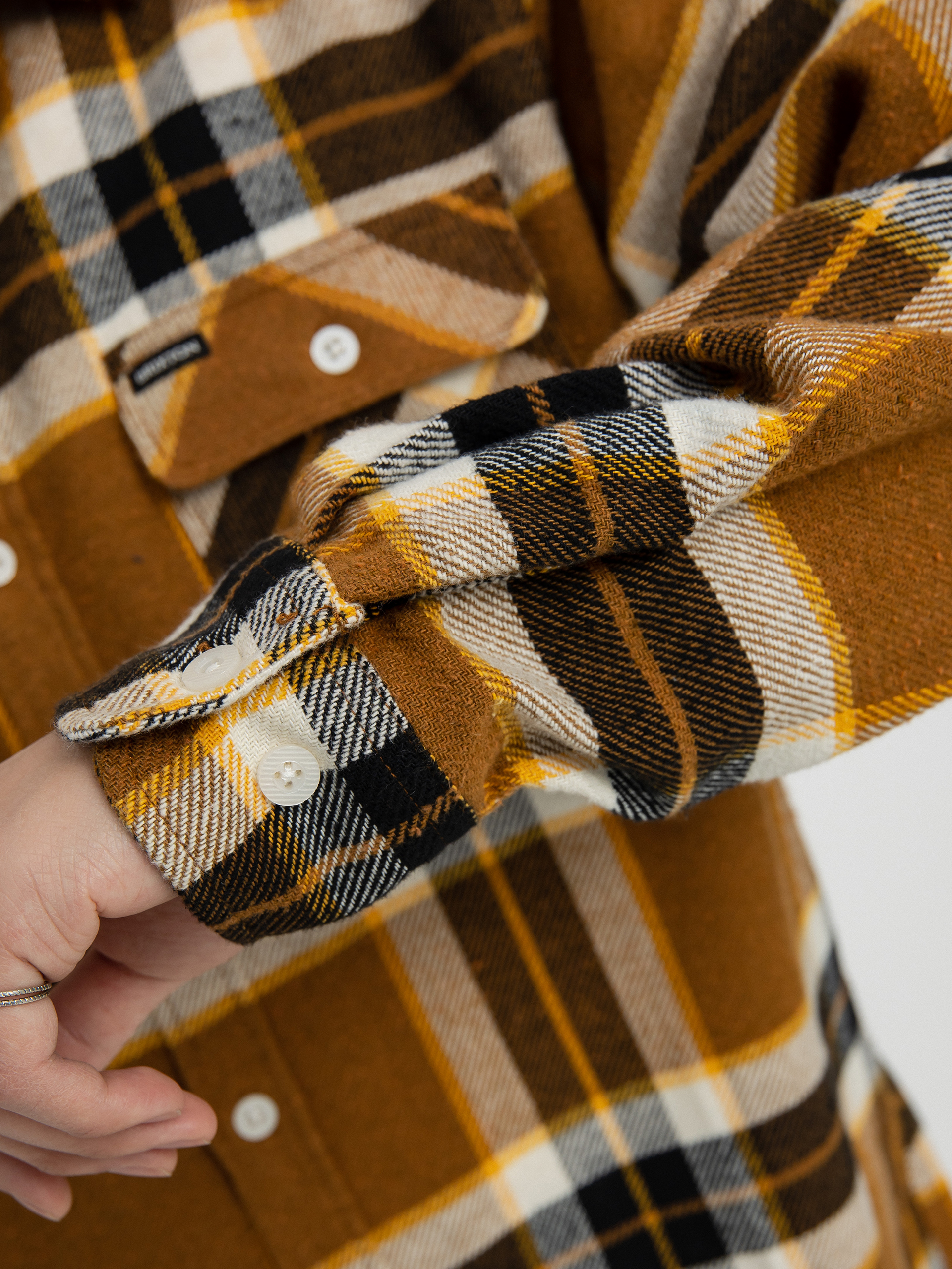 Koszula Brixton Bowery Flannel Ls (medal bronze)
