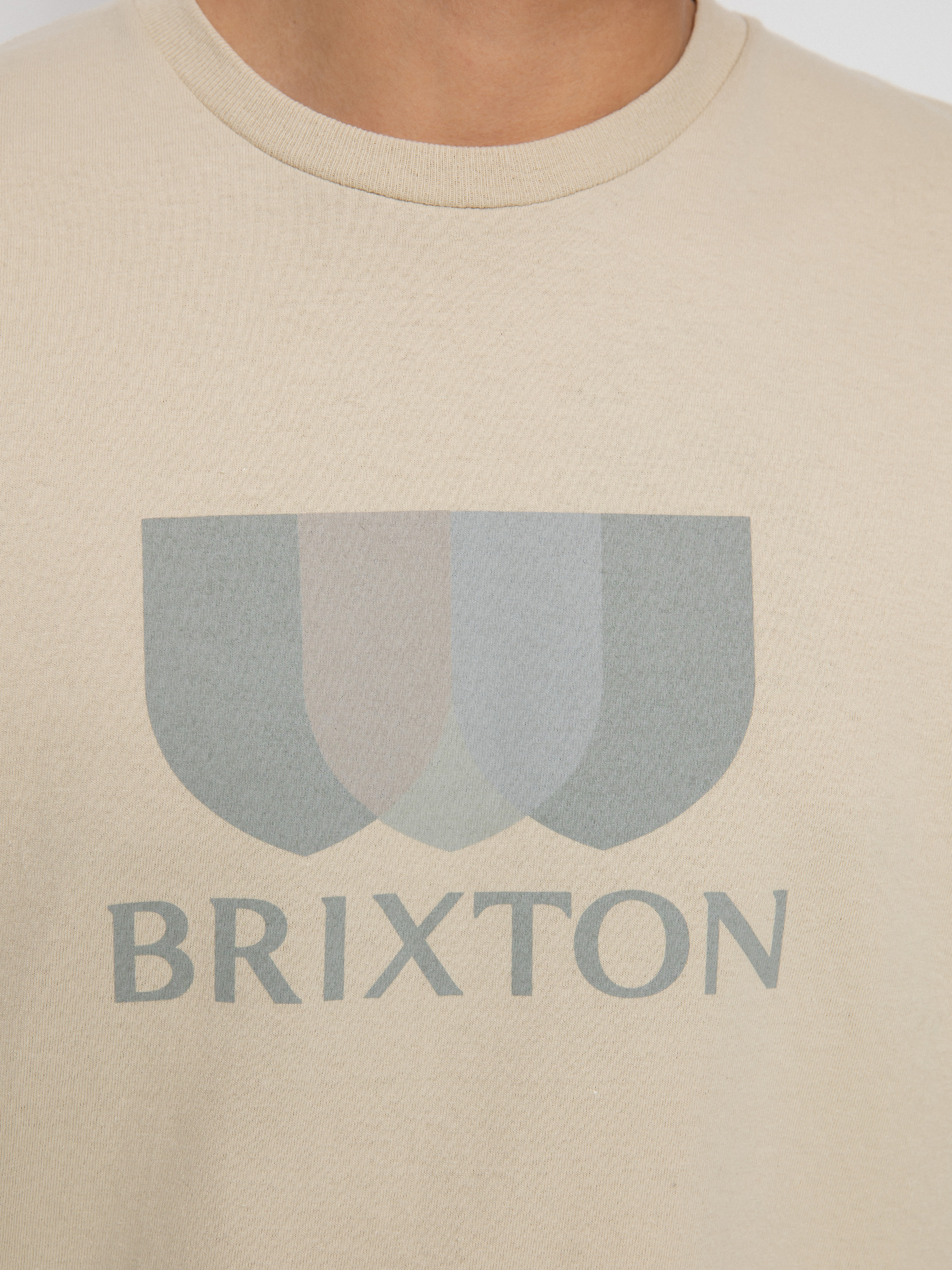 T-shirt Brixton Alton Solid (cream)