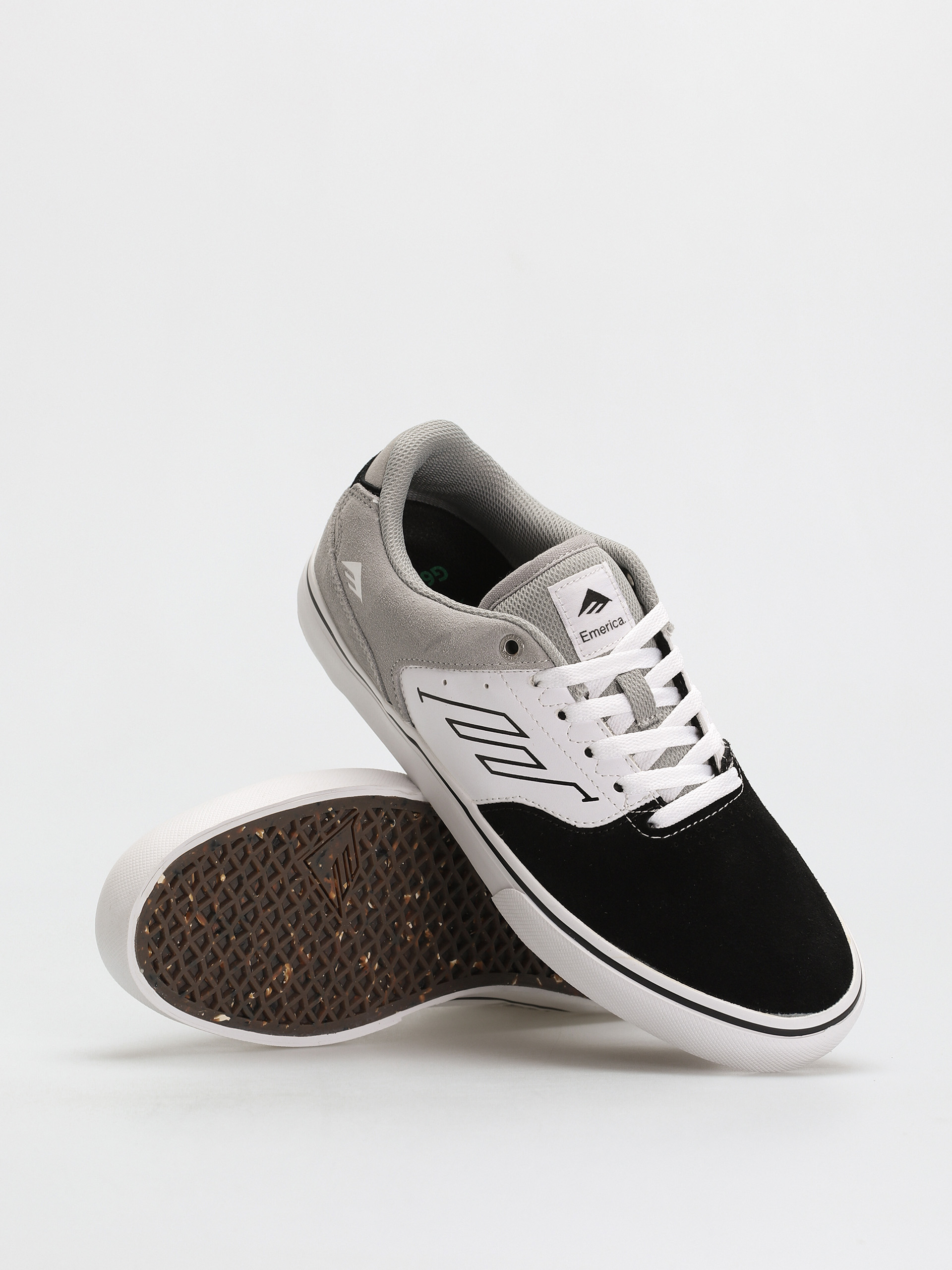 Buty Emerica The Low Vulc (black/white/grey)