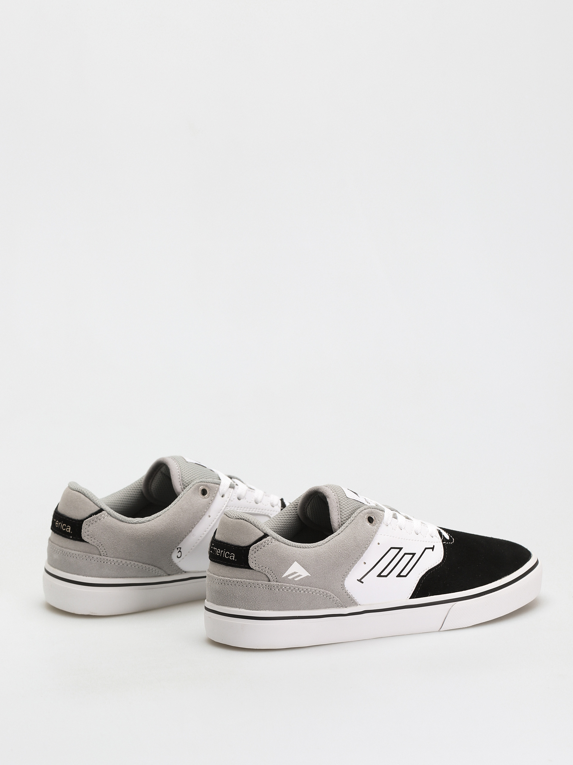 Buty Emerica The Low Vulc (black/white/grey)