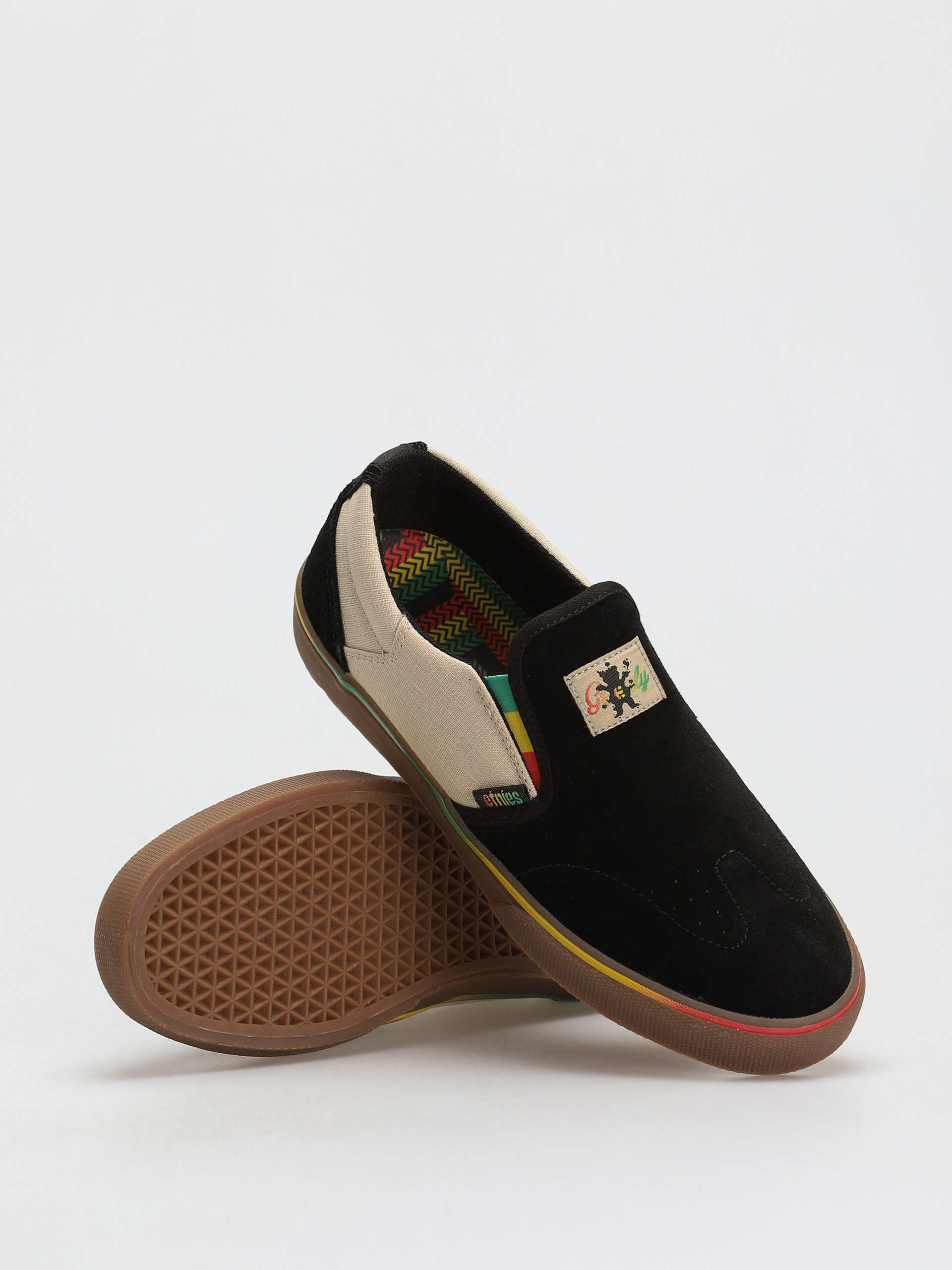 Buty Etnies Marana Slip X Grizzly (black/gum)