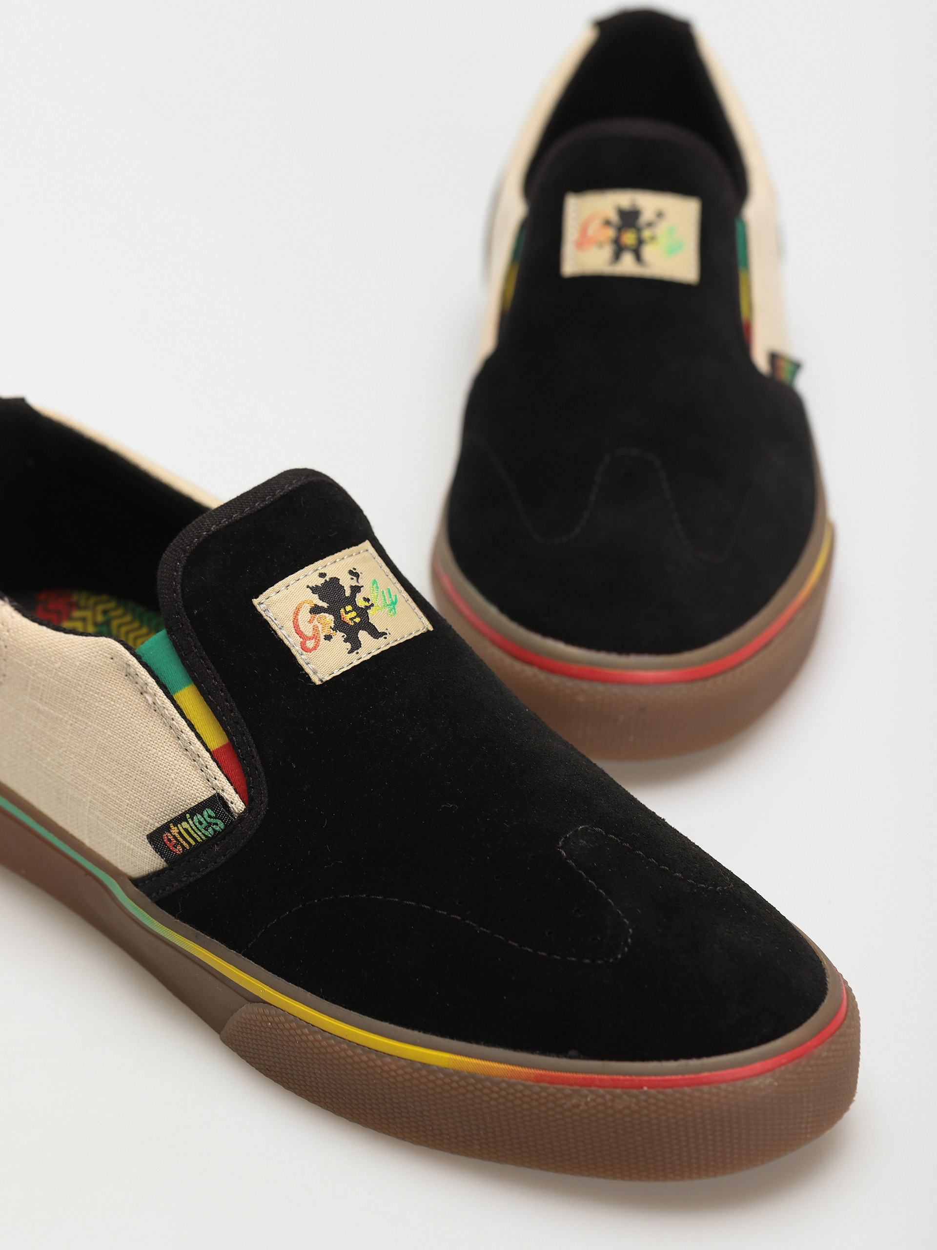 Buty Etnies Marana Slip X Grizzly (black/gum)