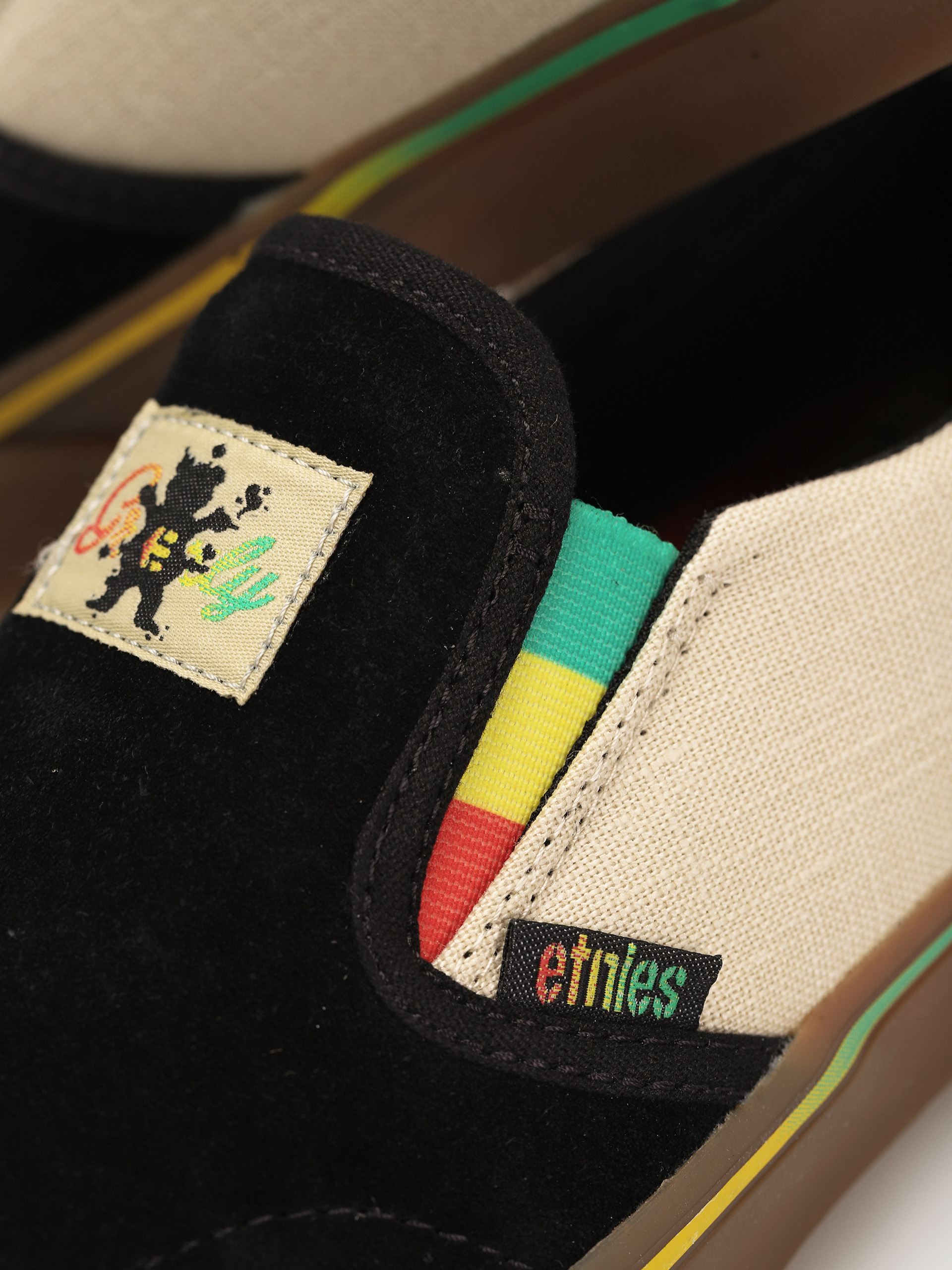 Buty Etnies Marana Slip X Grizzly (black/gum)