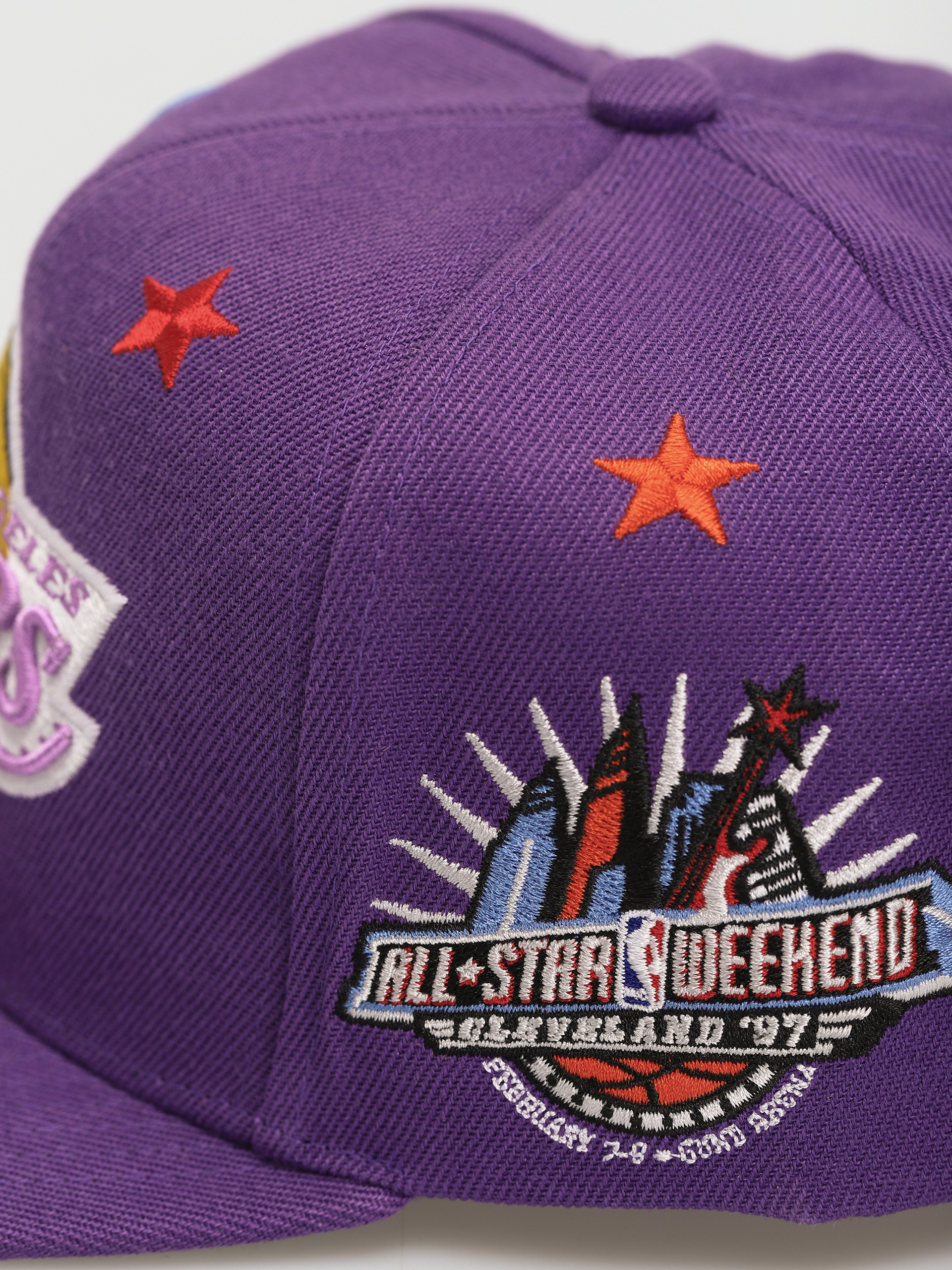 Czapka z daszkiem Mitchell & Ness 97 Top Star (los angeles lakers purple)