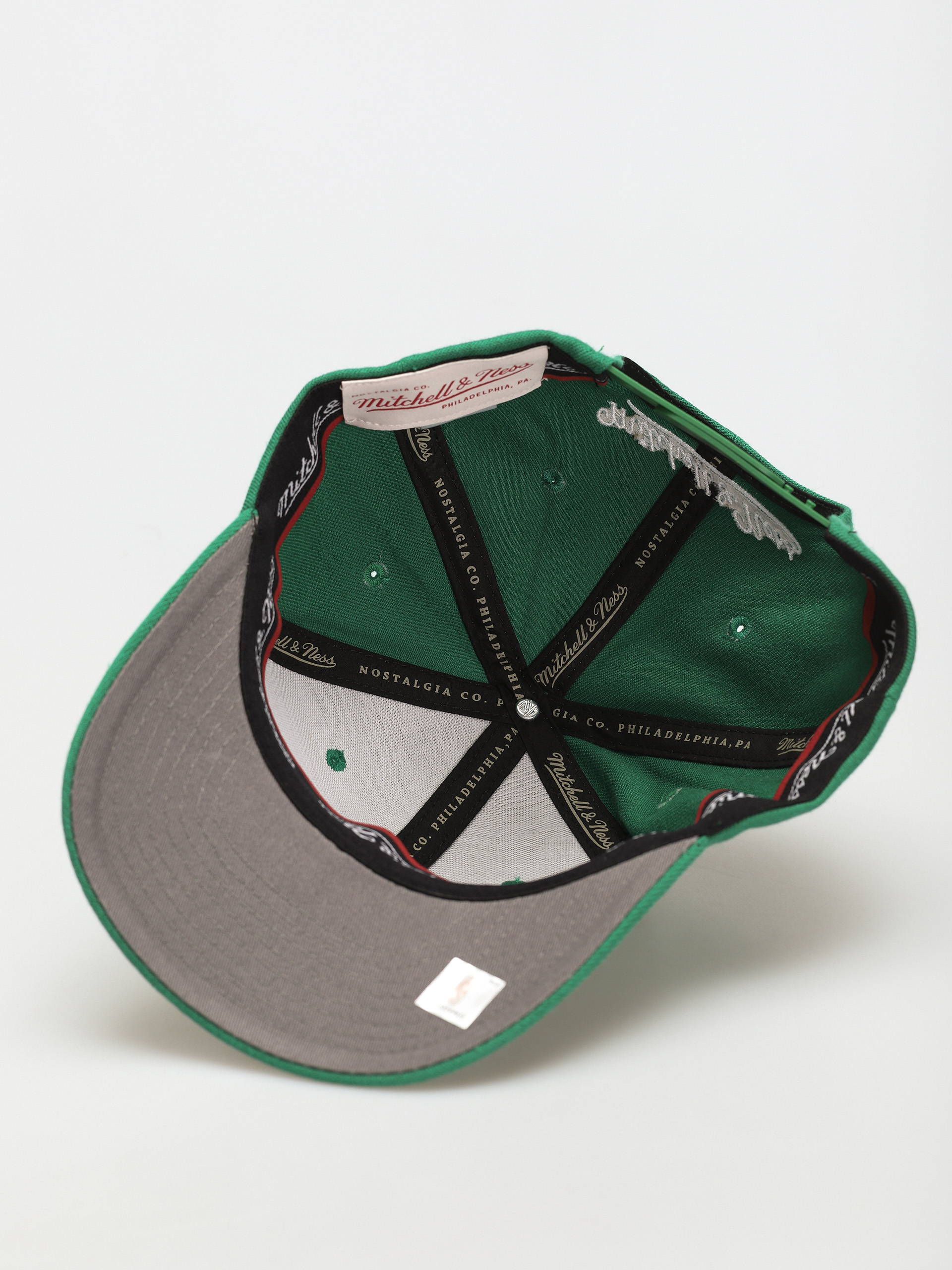 Czapka z daszkiem Mitchell & Ness Team Ground 2.0 (boston celtics green)