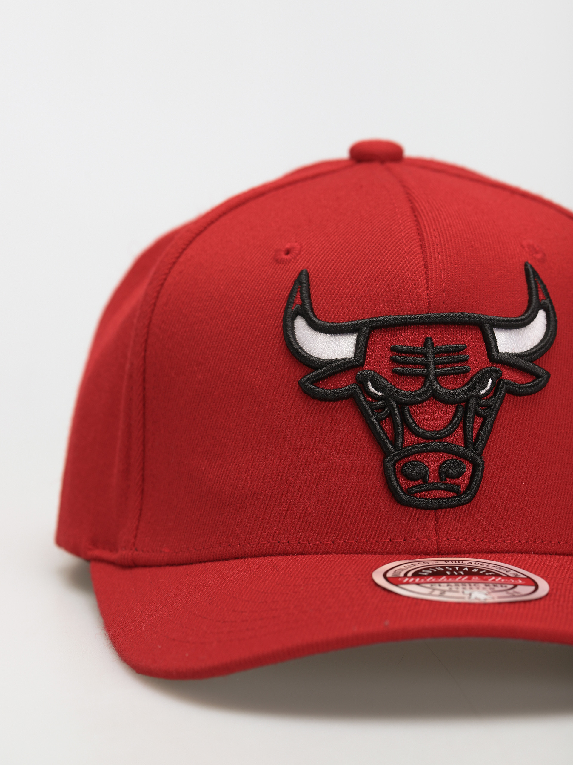 Czapka z daszkiem Mitchell & Ness Team Ground 2.0 (chicago bulls red)