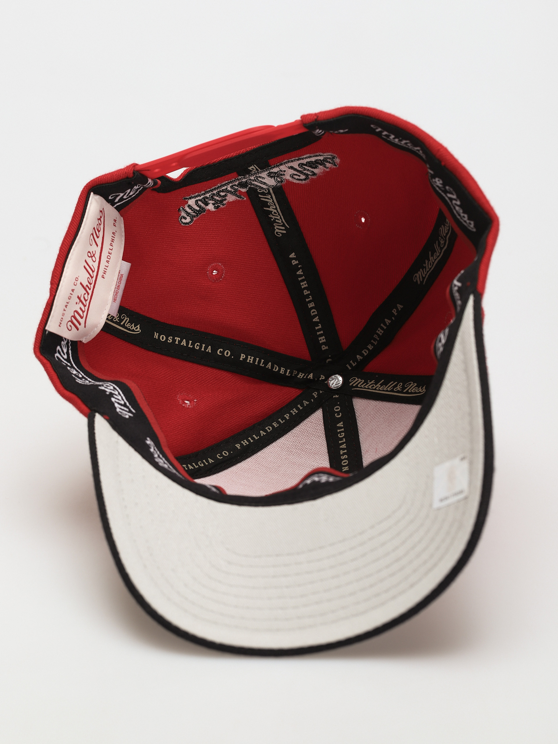 Czapka z daszkiem Mitchell & Ness Team 2 Tone 2.0 (chicago bulls red/black)