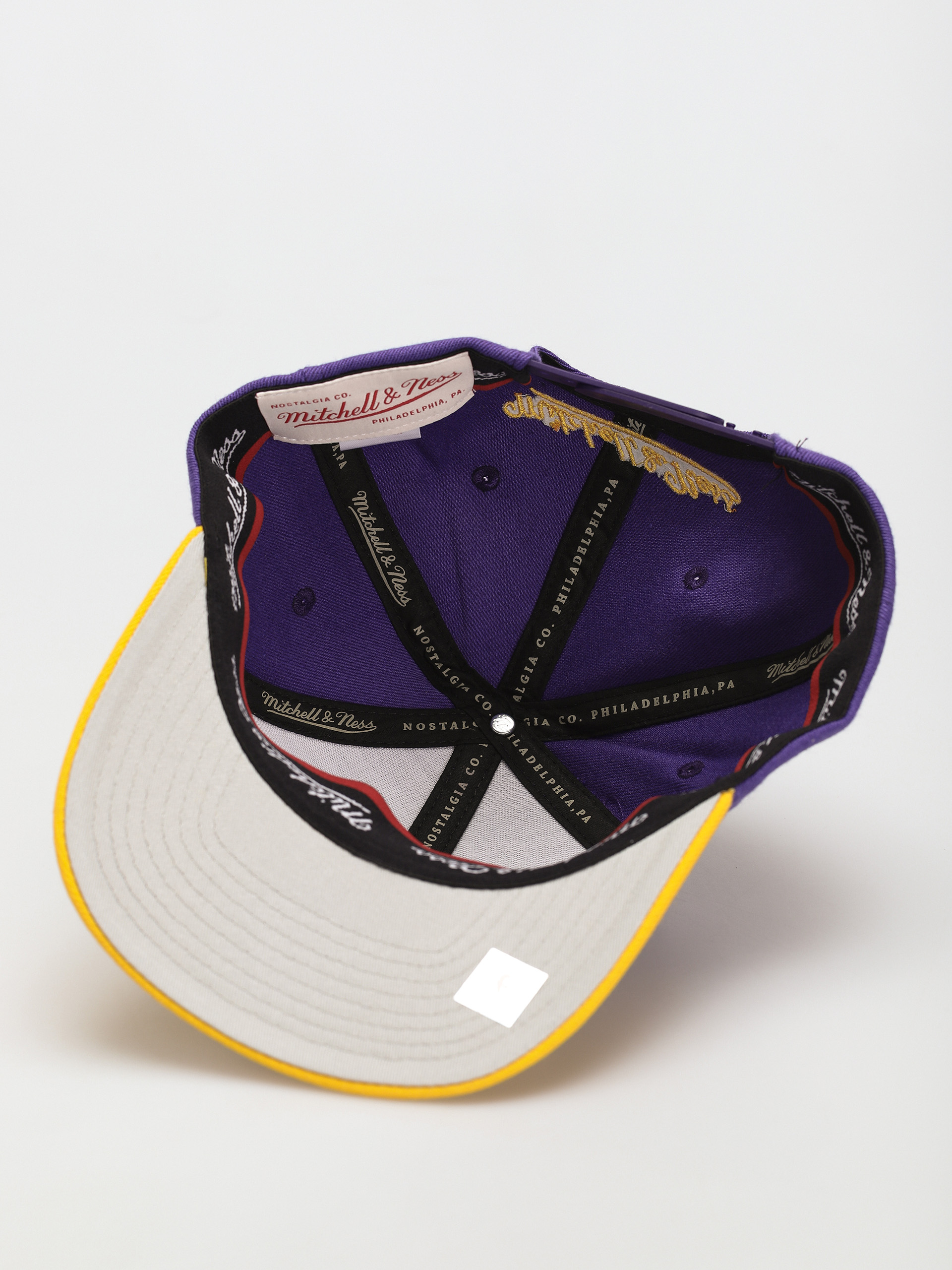 Czapka z daszkiem Mitchell & Ness Team 2 Tone 2.0 (los angeles lakers purple/yellow)