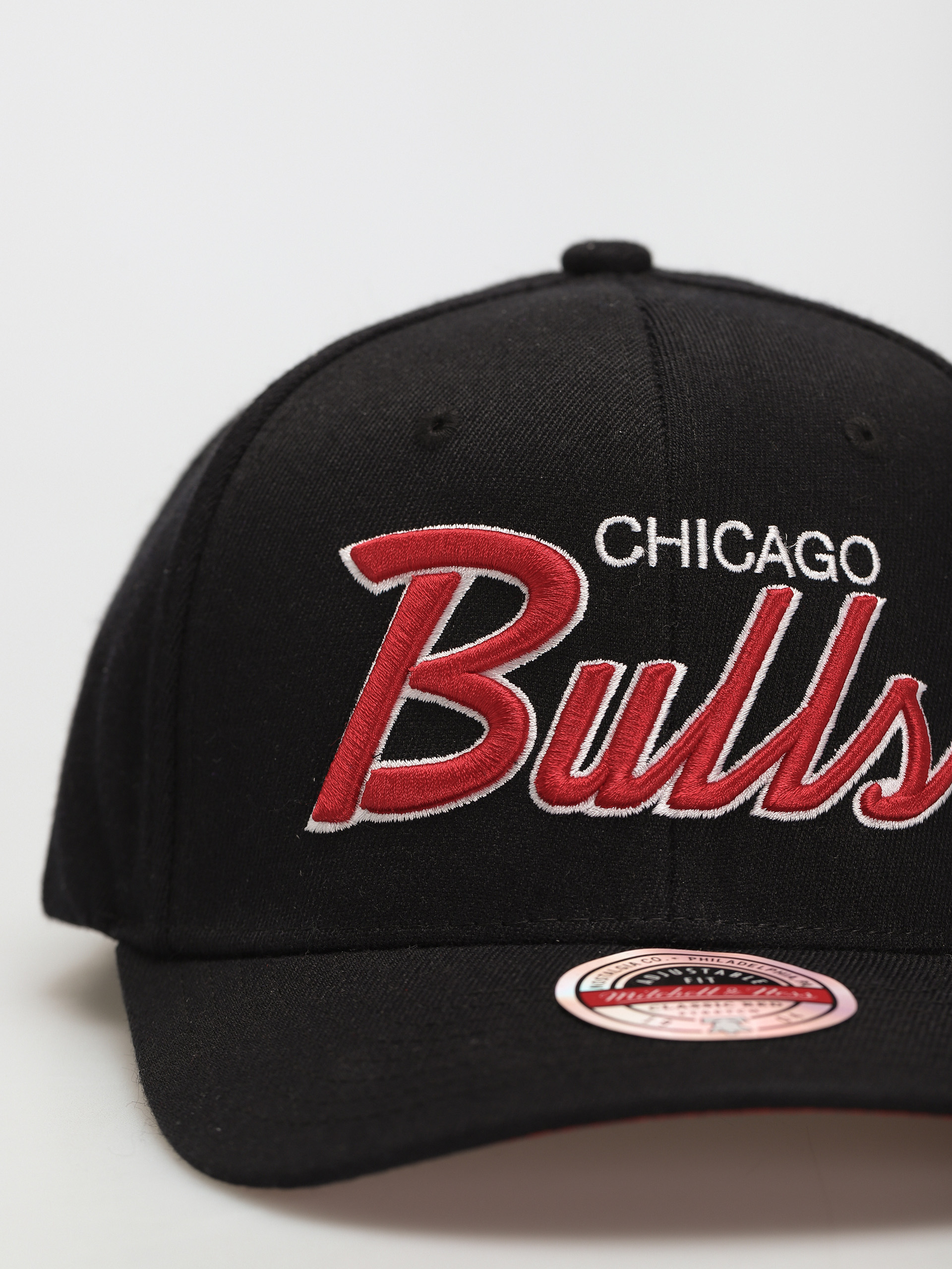 Czapka z daszkiem Mitchell & Ness Team Script 2.0 (chicago bulls black)