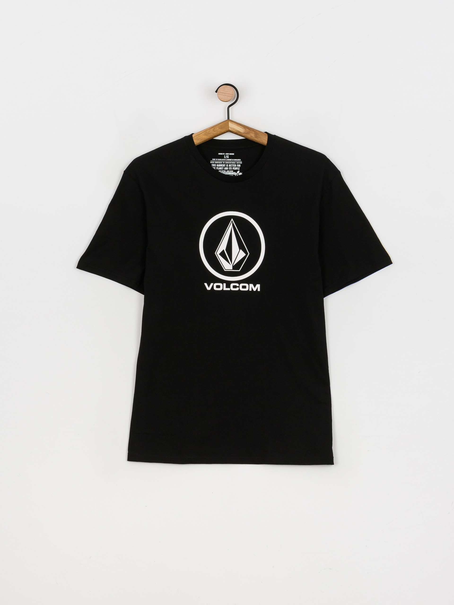 T-shirt Volcom Crisp Stone Bsc (black)