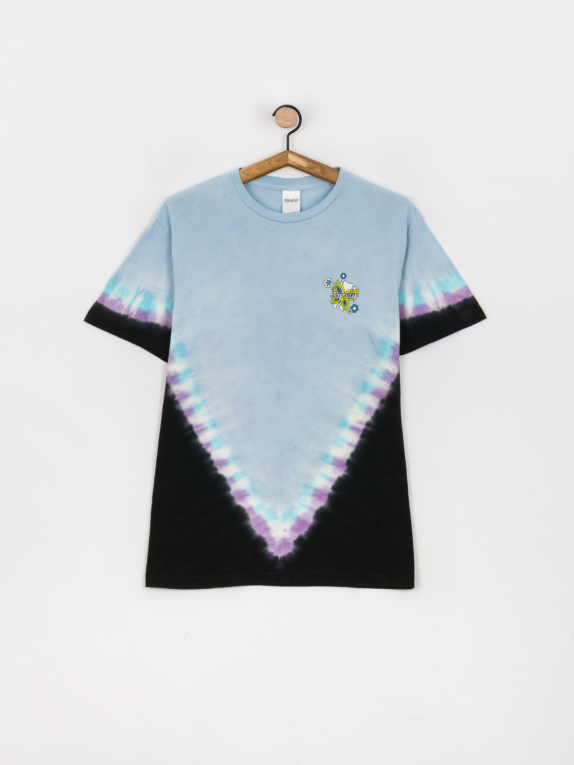 T-shirt RipNDip Promised Land (purple/blue v dye)