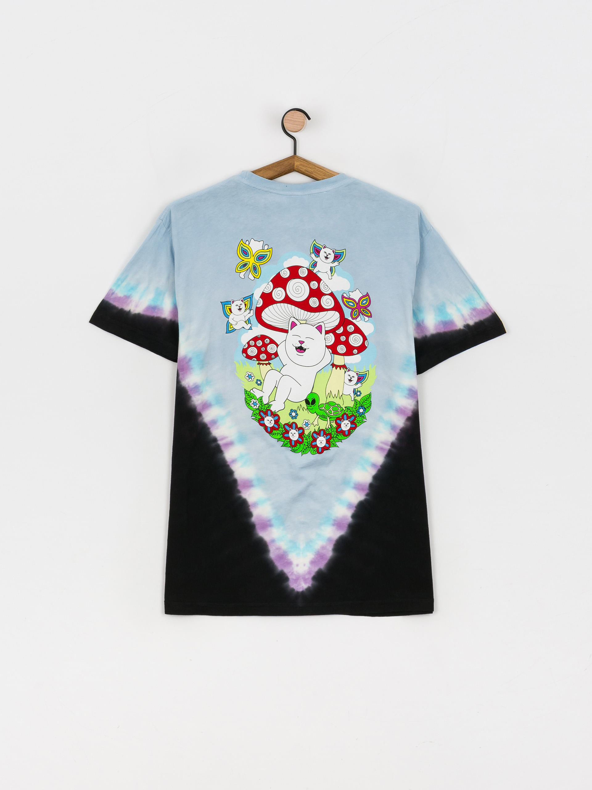 T-shirt RipNDip Promised Land (purple/blue v dye)