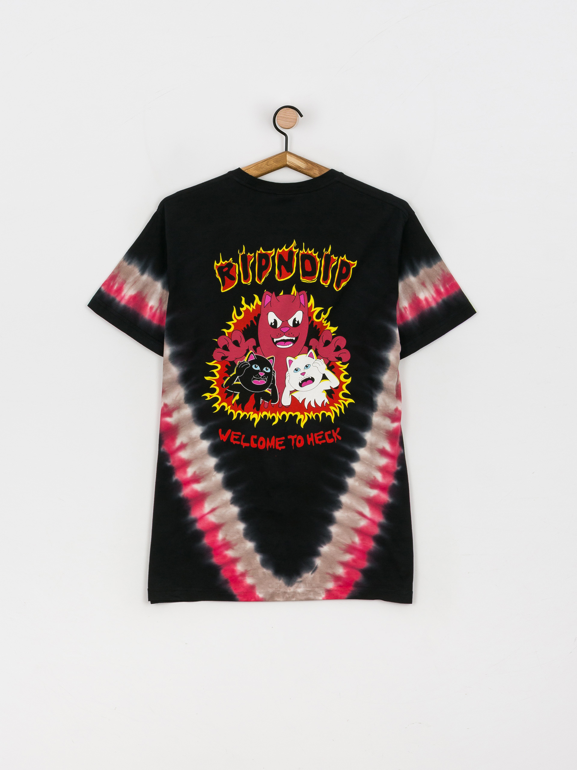 T-shirt RipNDip Dark Side (red/black v dye)