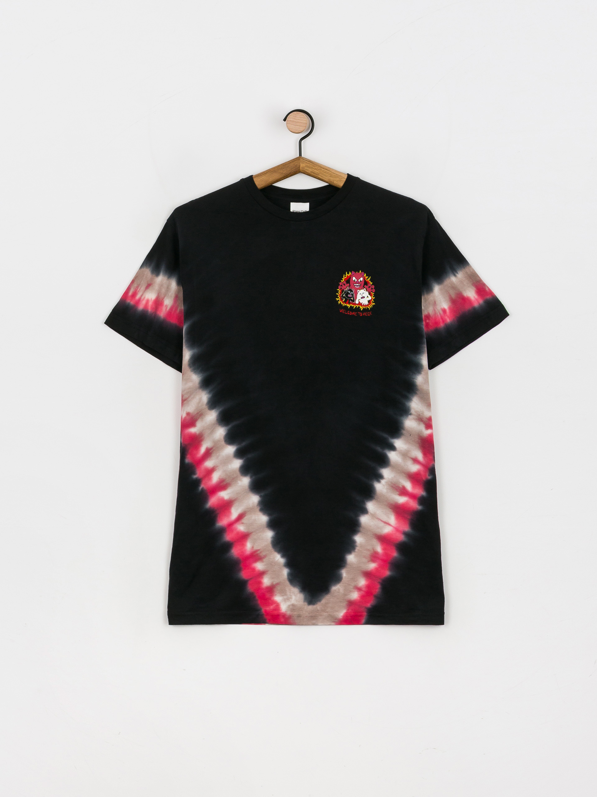 T-shirt RipNDip Dark Side (red/black v dye)
