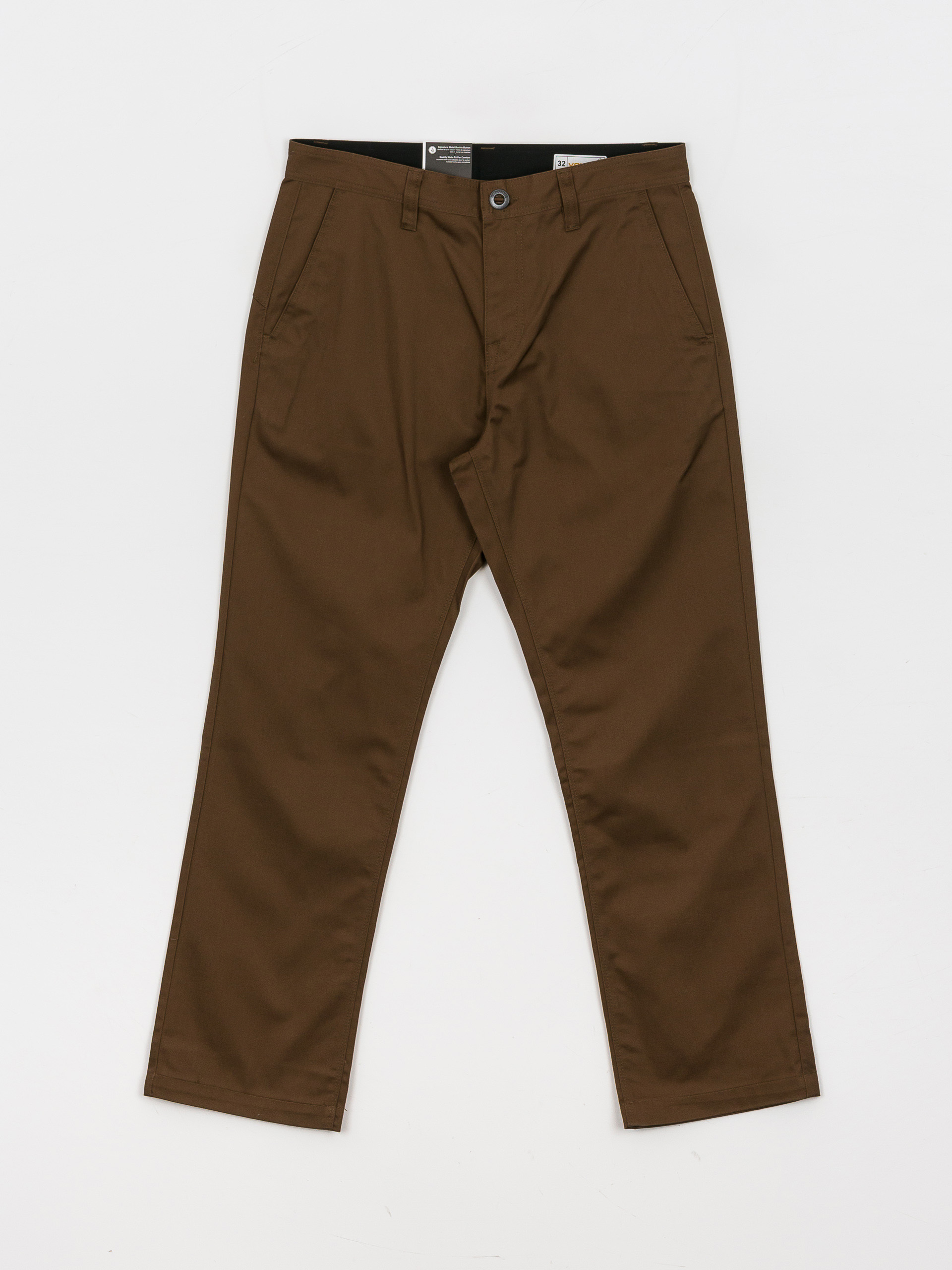 Spodnie Volcom Frickin Skate Chino (dark earth)